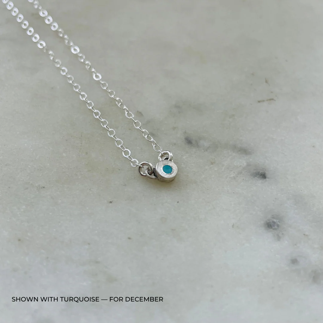 ARCHIVE — GRACE BAR NECKLACE + BIRTHSTONE - Image 44