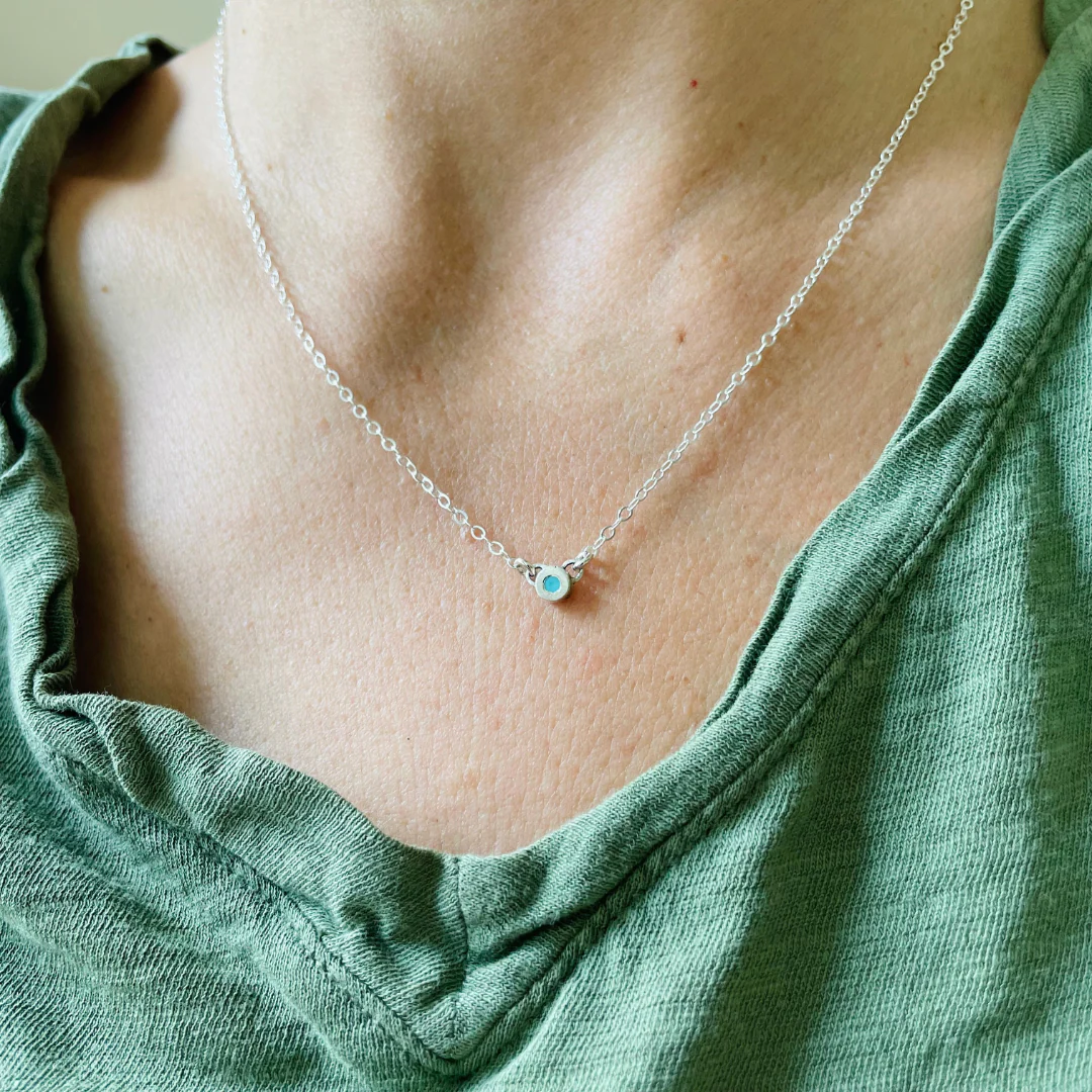 ARCHIVE — GRACE BAR NECKLACE + BIRTHSTONE - Image 45