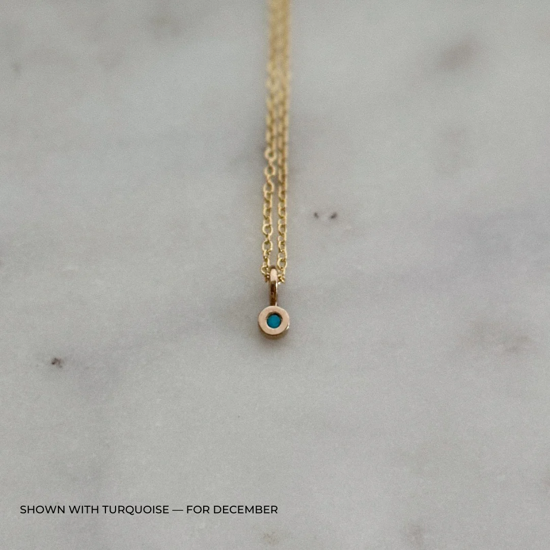 GRACE PENDANT + BIRTHSTONE - Image 29
