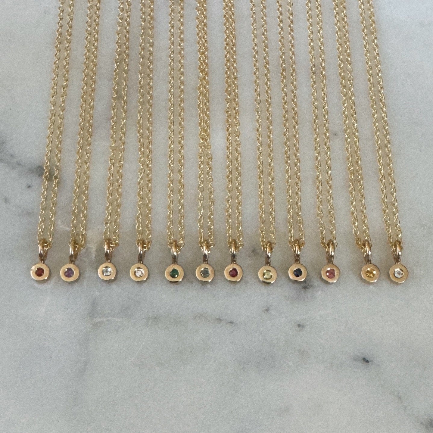 GRACE PENDANT + BIRTHSTONE - Image 3