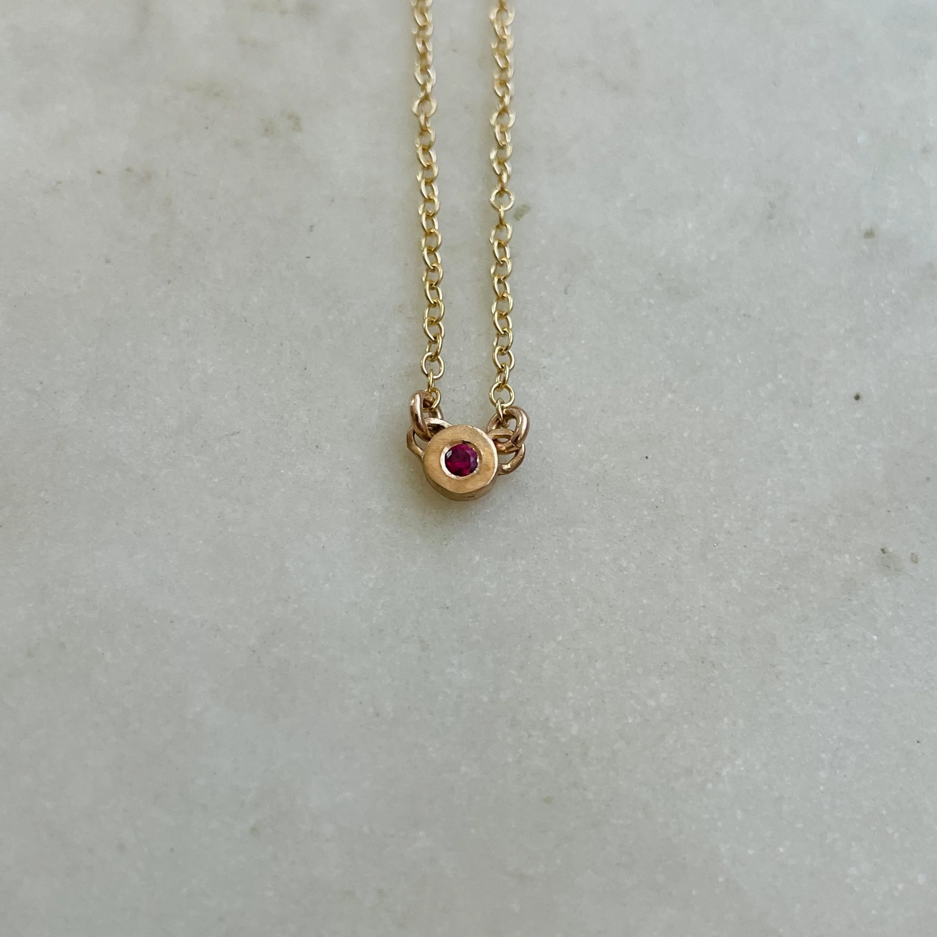 ARCHIVE — BIRTHSTONE GRACE BAR PENDANT ONLY - Image 8