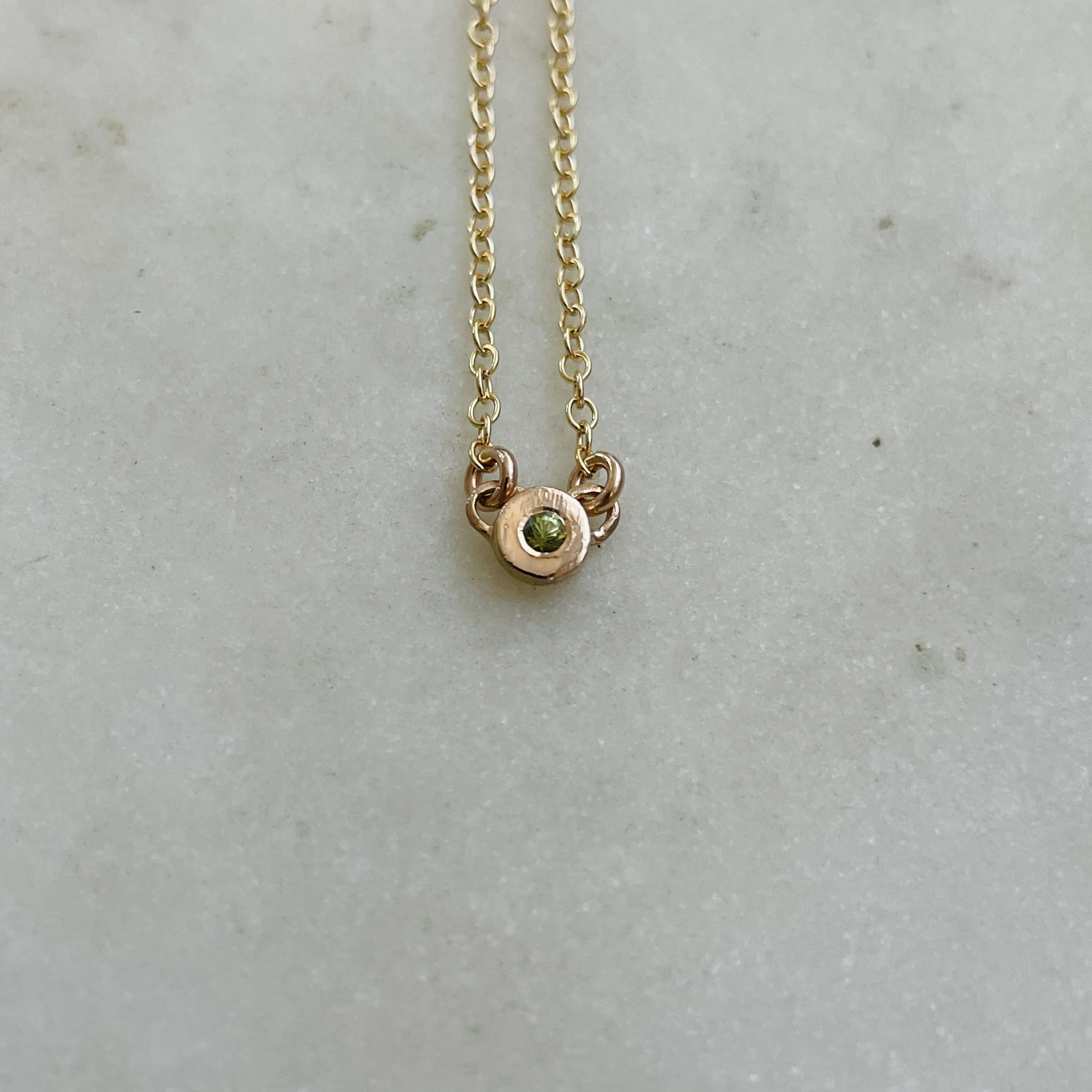 ARCHIVE — BIRTHSTONE GRACE BAR PENDANT ONLY - Image 9