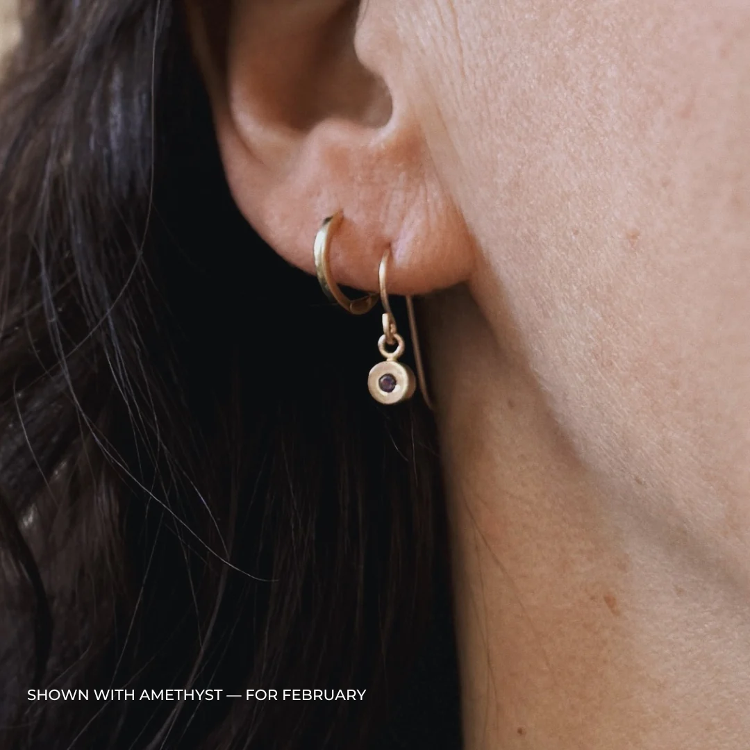 GRACE EARRINGS + BIRTHSTONE - Image 10
