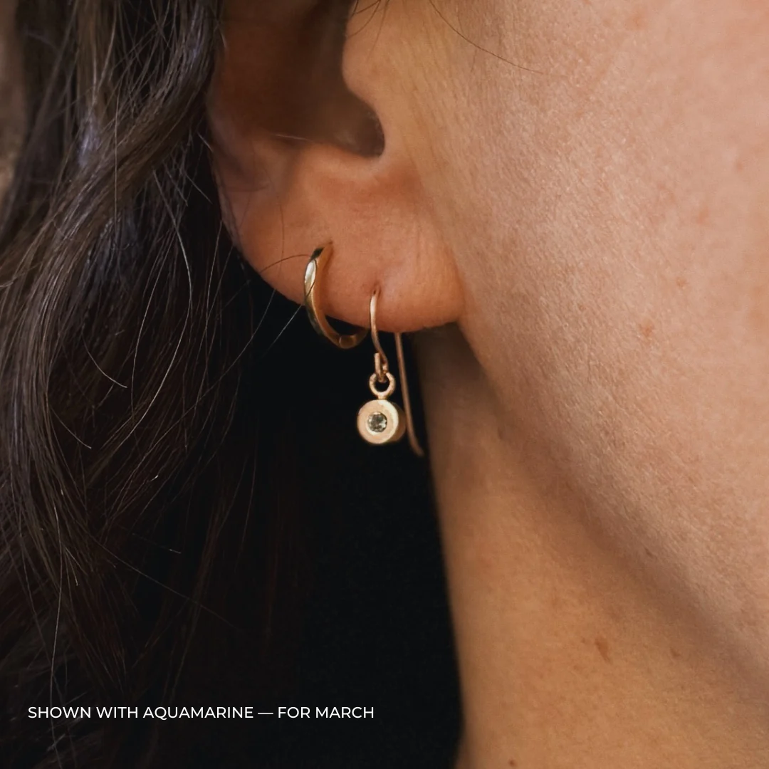 GRACE EARRINGS + BIRTHSTONE - Image 12