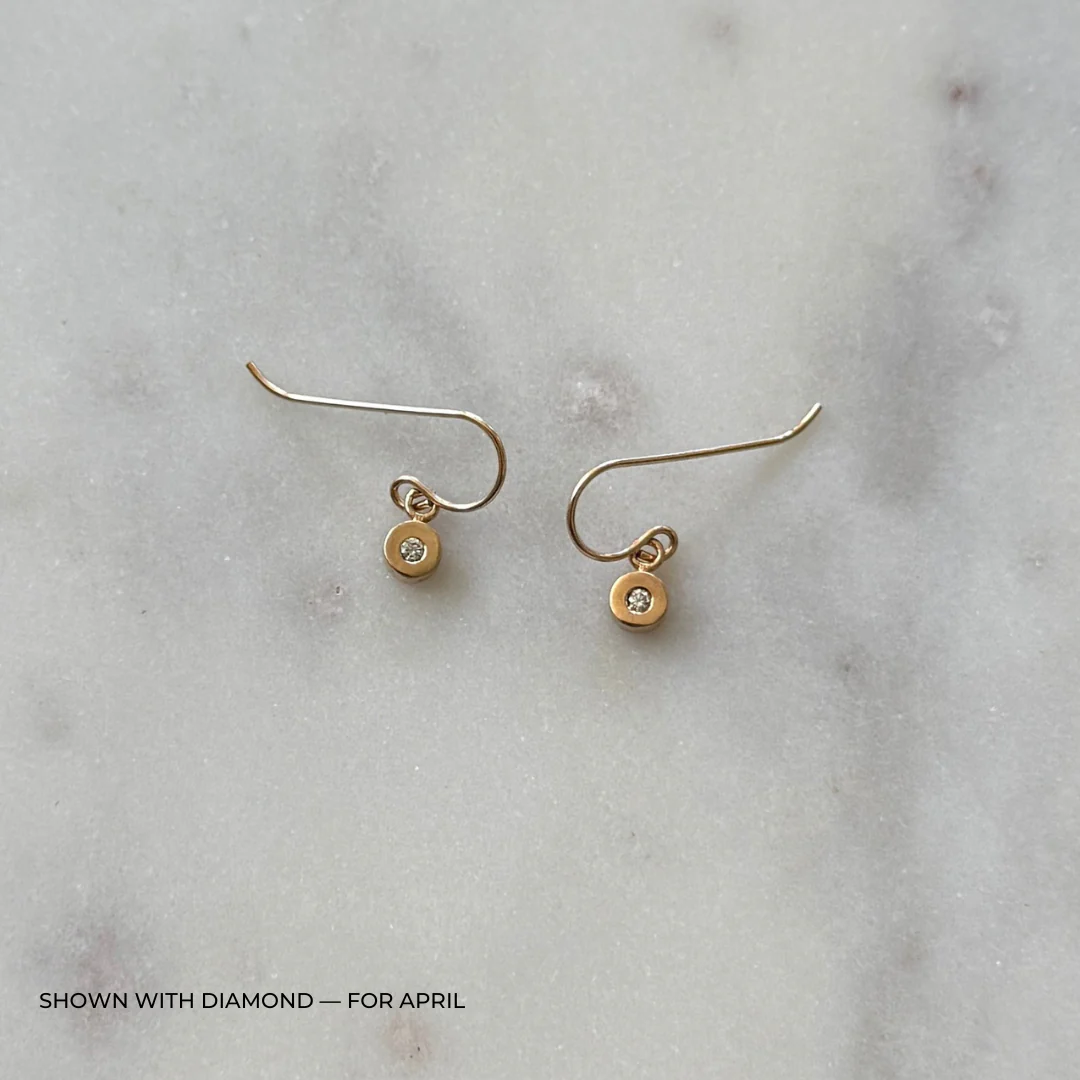 GRACE EARRINGS + BIRTHSTONE - Image 13