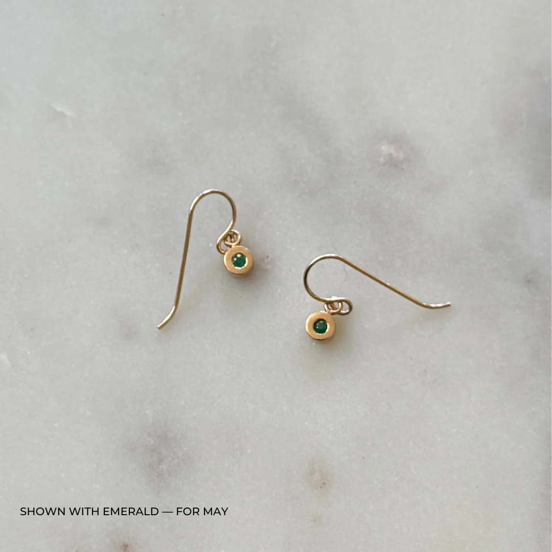 GRACE EARRINGS + BIRTHSTONE - Image 15