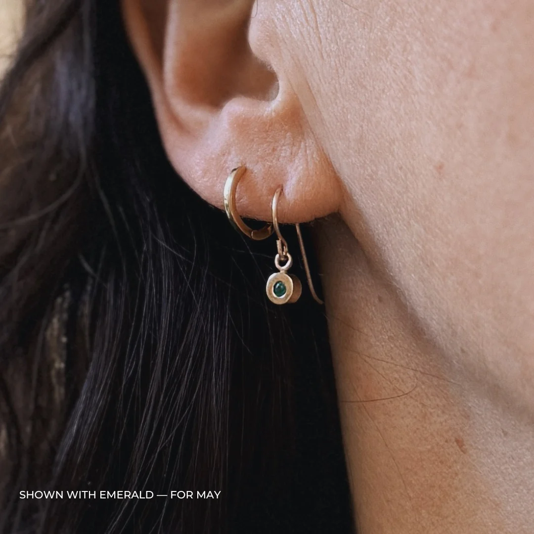 GRACE EARRINGS + BIRTHSTONE - Image 16