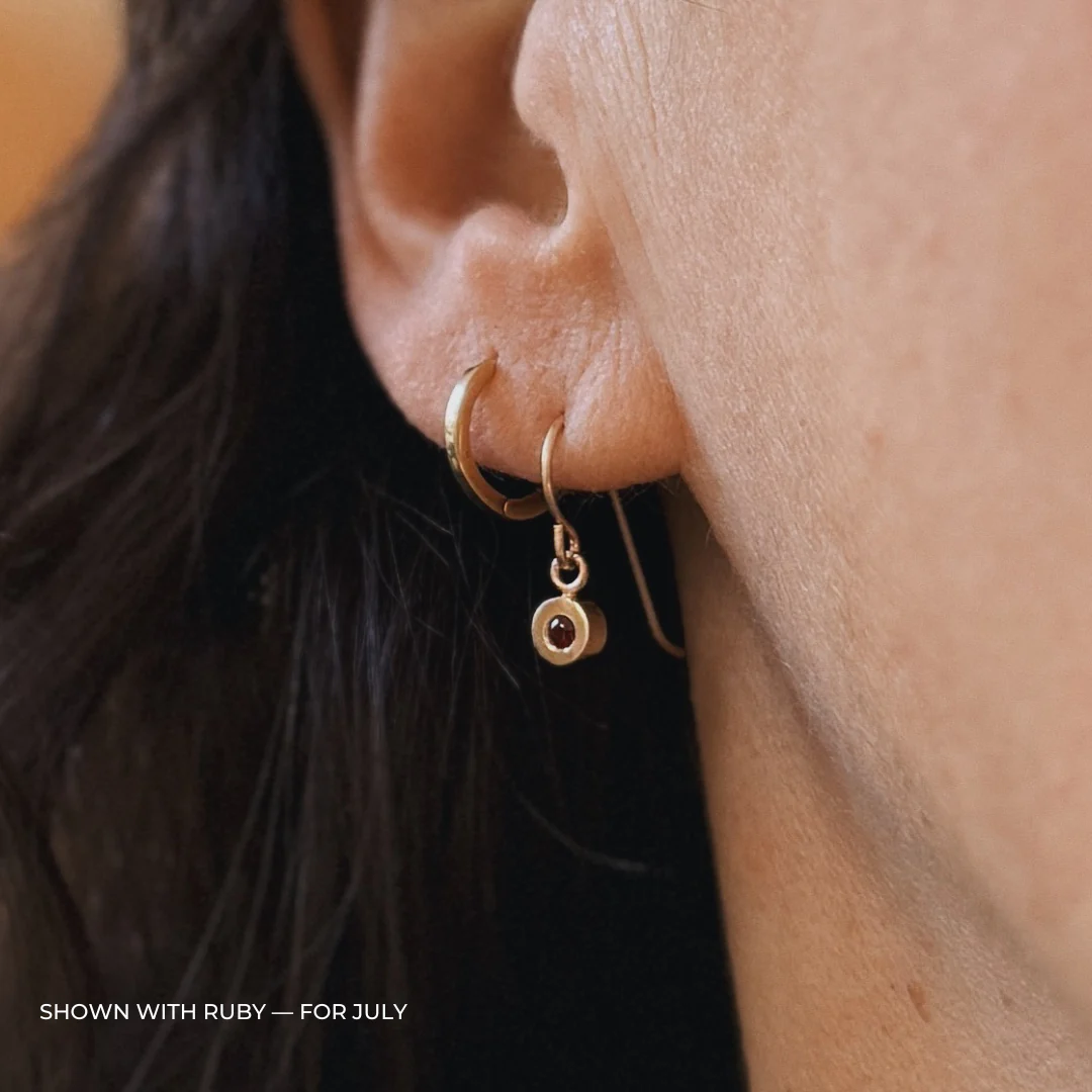 GRACE EARRINGS + BIRTHSTONE - Image 20