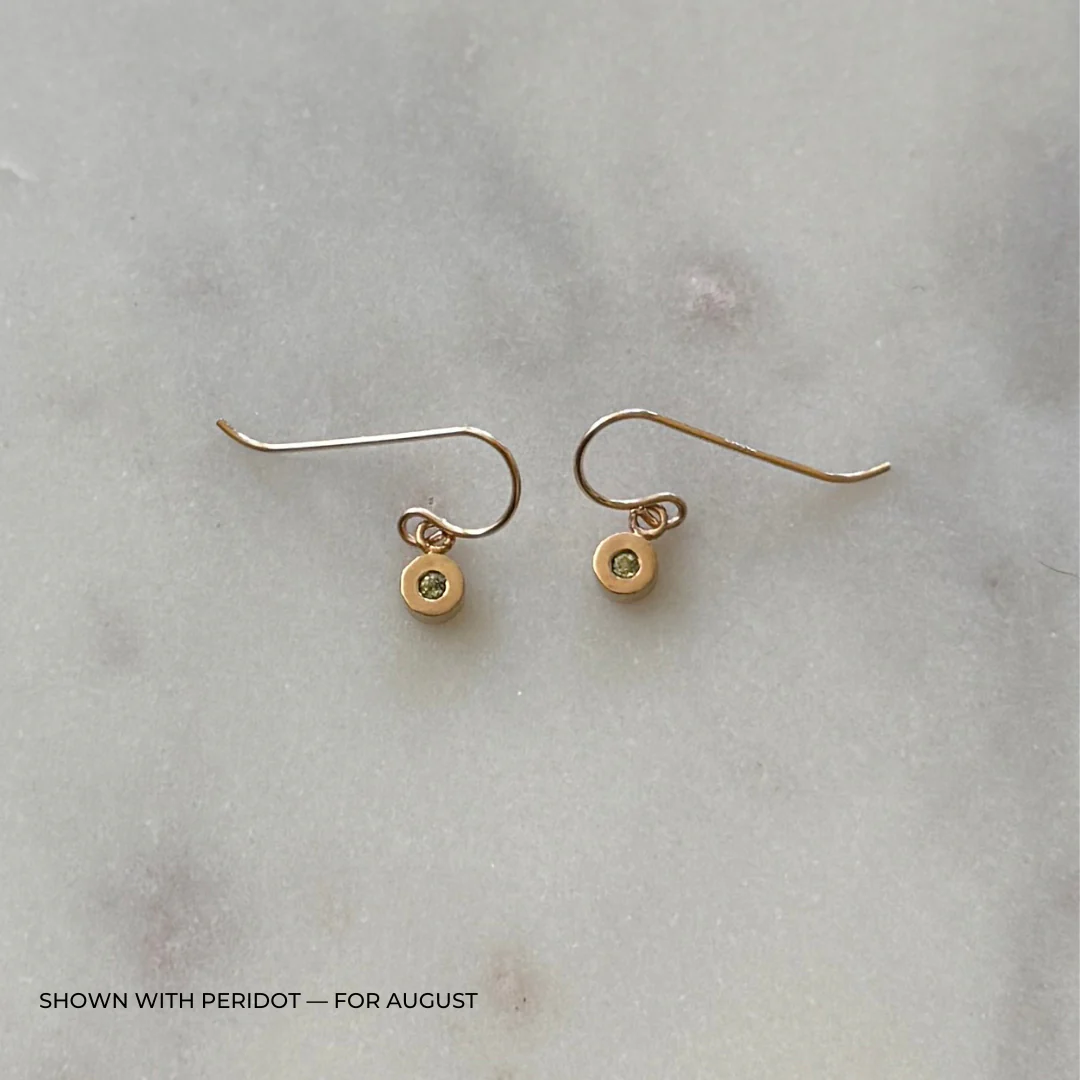 GRACE EARRINGS + BIRTHSTONE - Image 21