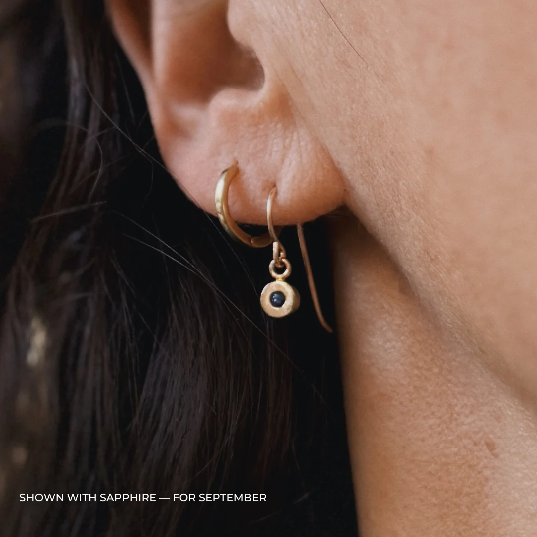 GRACE EARRINGS + BIRTHSTONE - Image 24