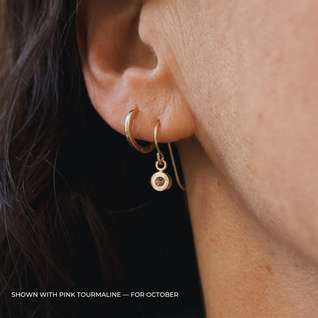 GRACE EARRINGS + BIRTHSTONE - Image 26