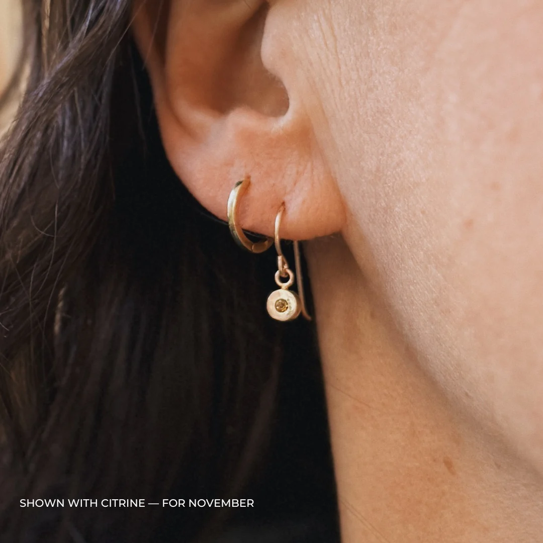 GRACE EARRINGS + BIRTHSTONE - Image 28