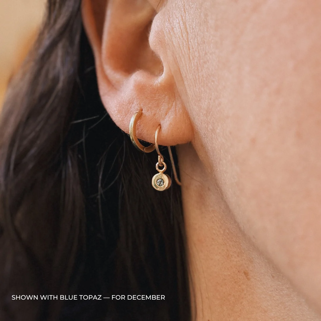 GRACE EARRINGS + BIRTHSTONE - Image 30