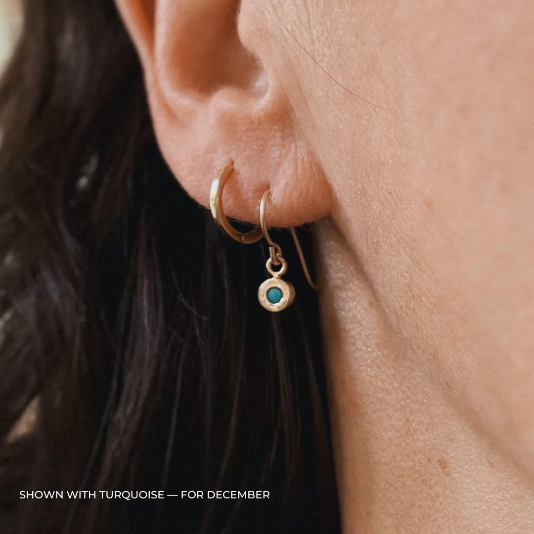 GRACE EARRINGS + BIRTHSTONE - Image 32