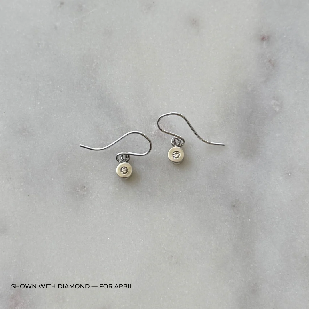 GRACE EARRINGS + BIRTHSTONE - Image 33