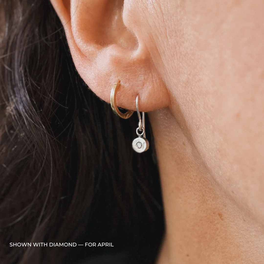 GRACE EARRINGS + BIRTHSTONE - Image 34