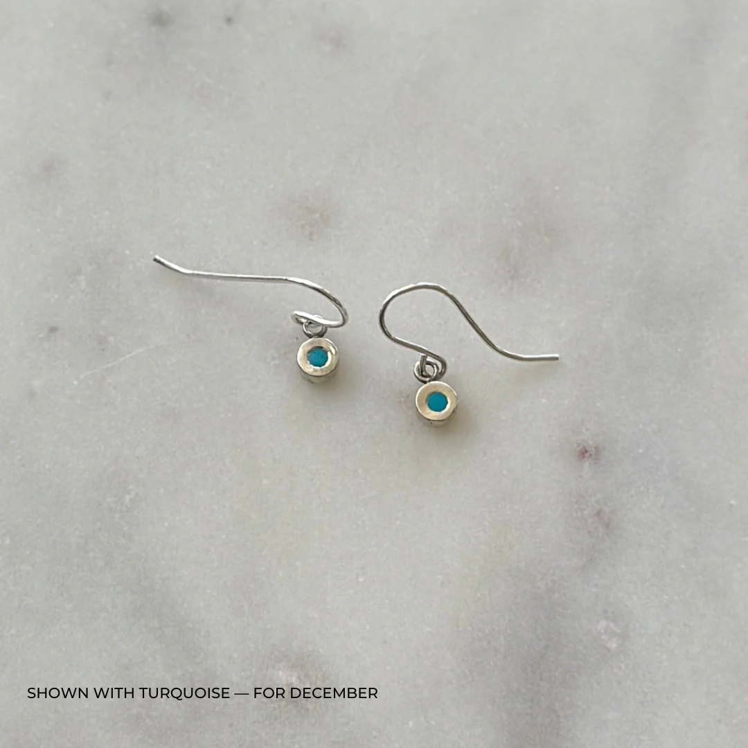 GRACE EARRINGS + BIRTHSTONE - Image 35