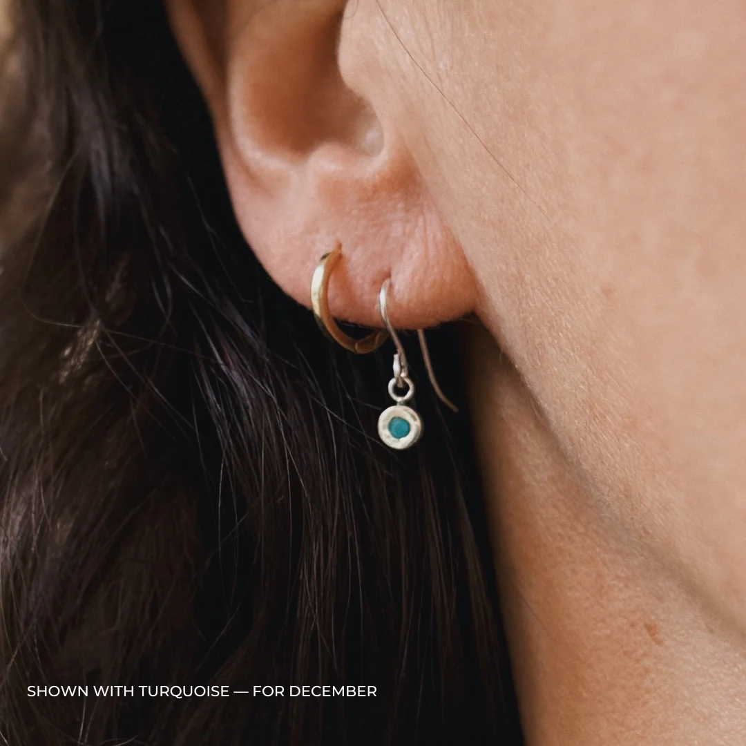GRACE EARRINGS + BIRTHSTONE - Image 36