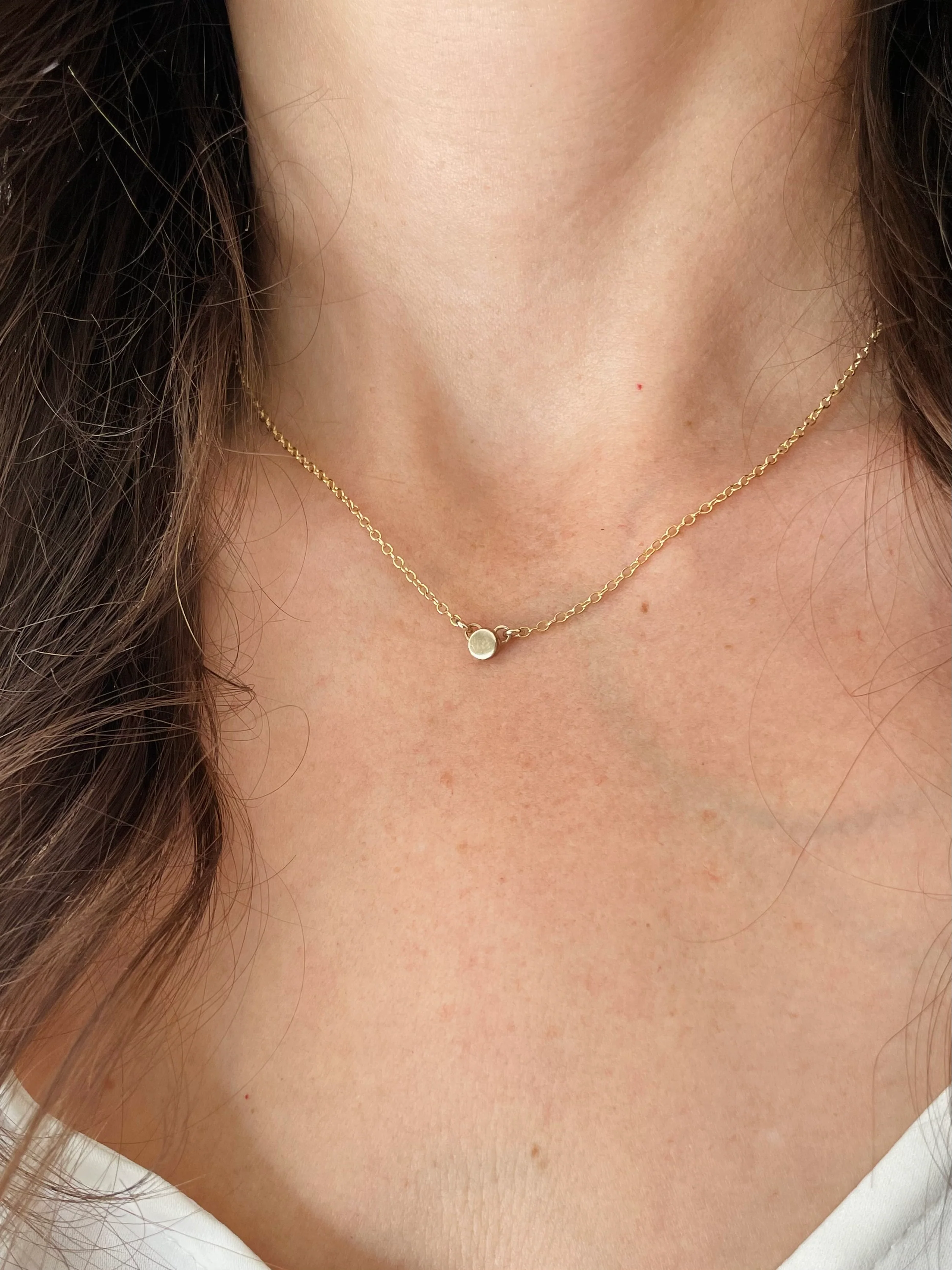ARCHIVE — GRACE BAR NECKLACE — NO STONE - Image 4
