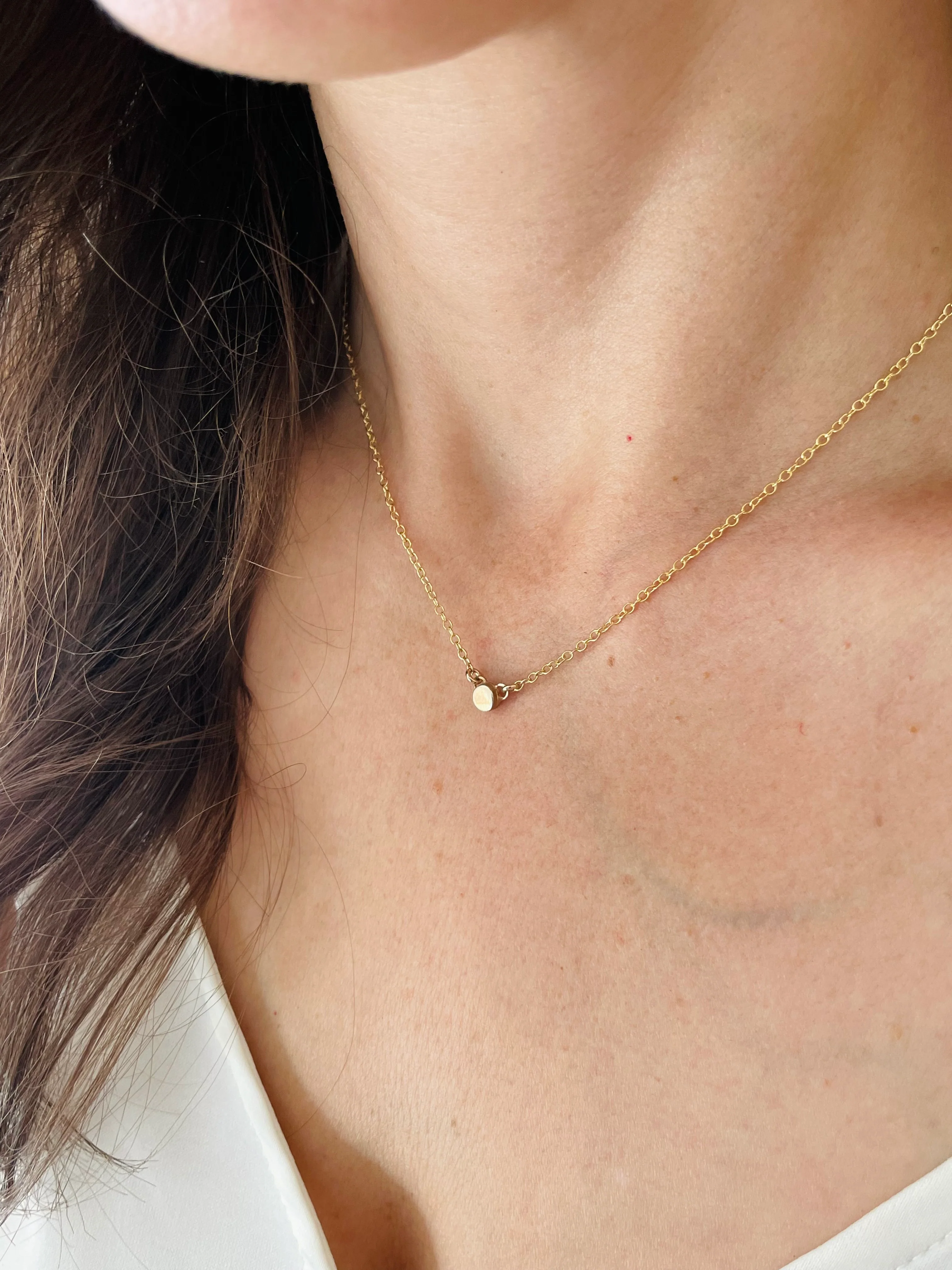ARCHIVE — GRACE BAR NECKLACE — NO STONE - Image 5