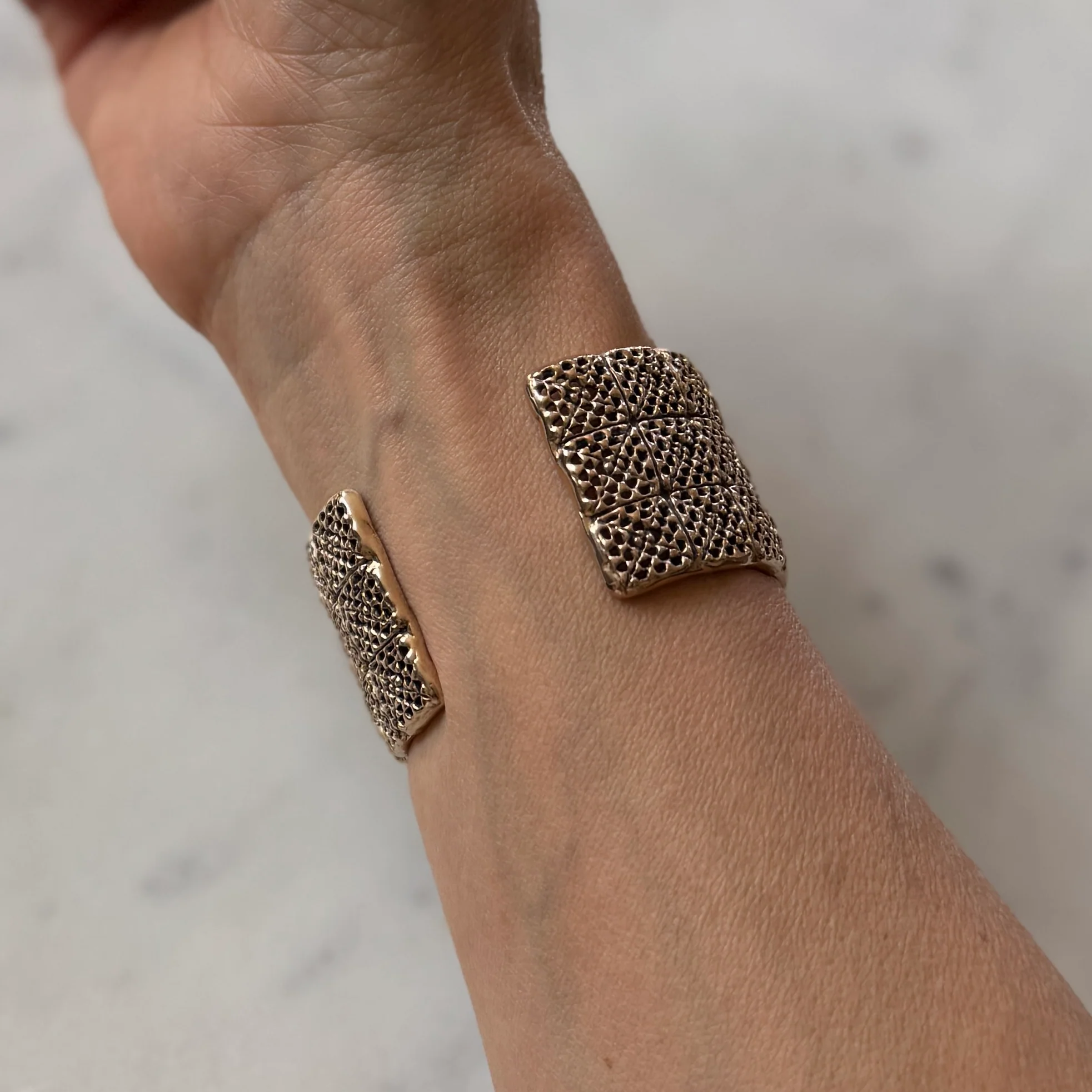 GRANNY SQUARE CUFF — THREE ROW - Image 10
