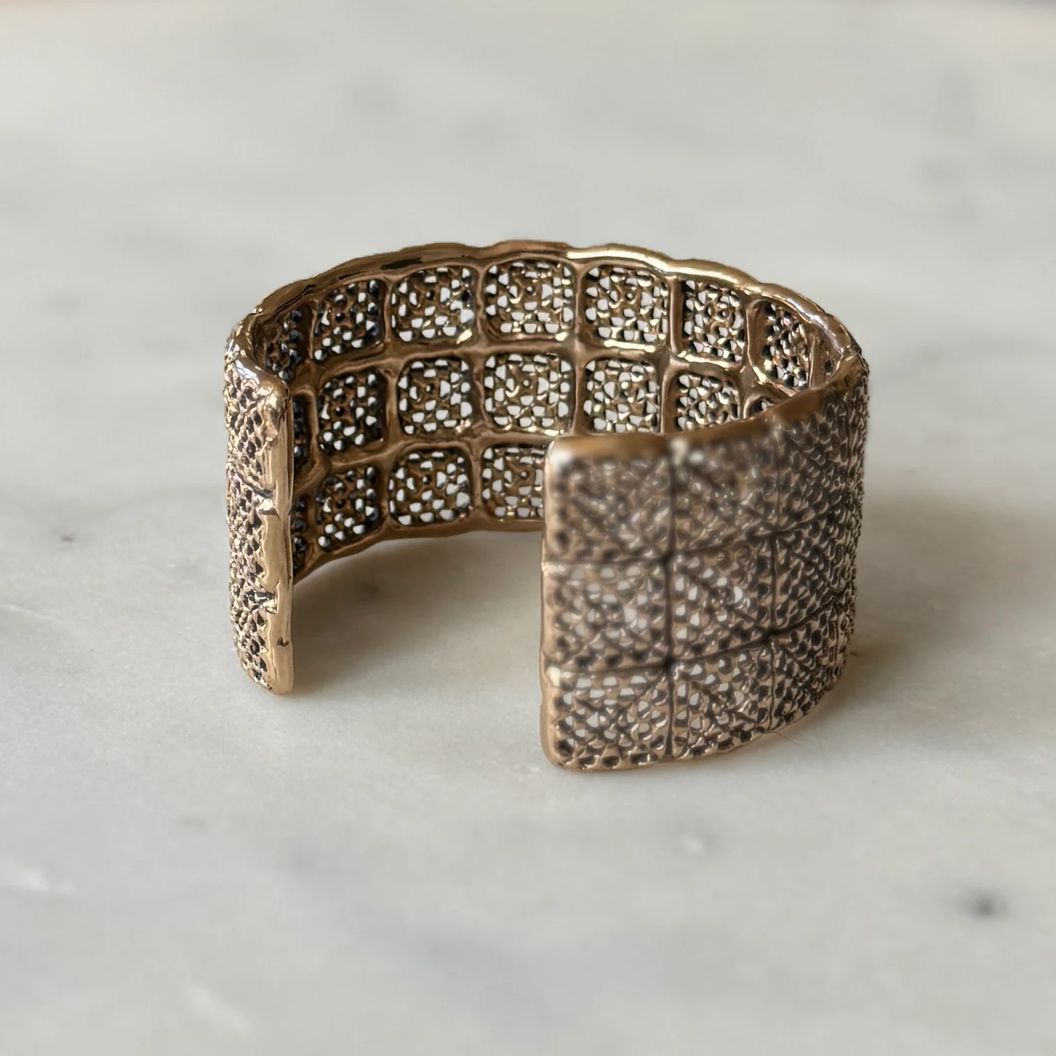 GRANNY SQUARE CUFF — THREE ROW - Image 5