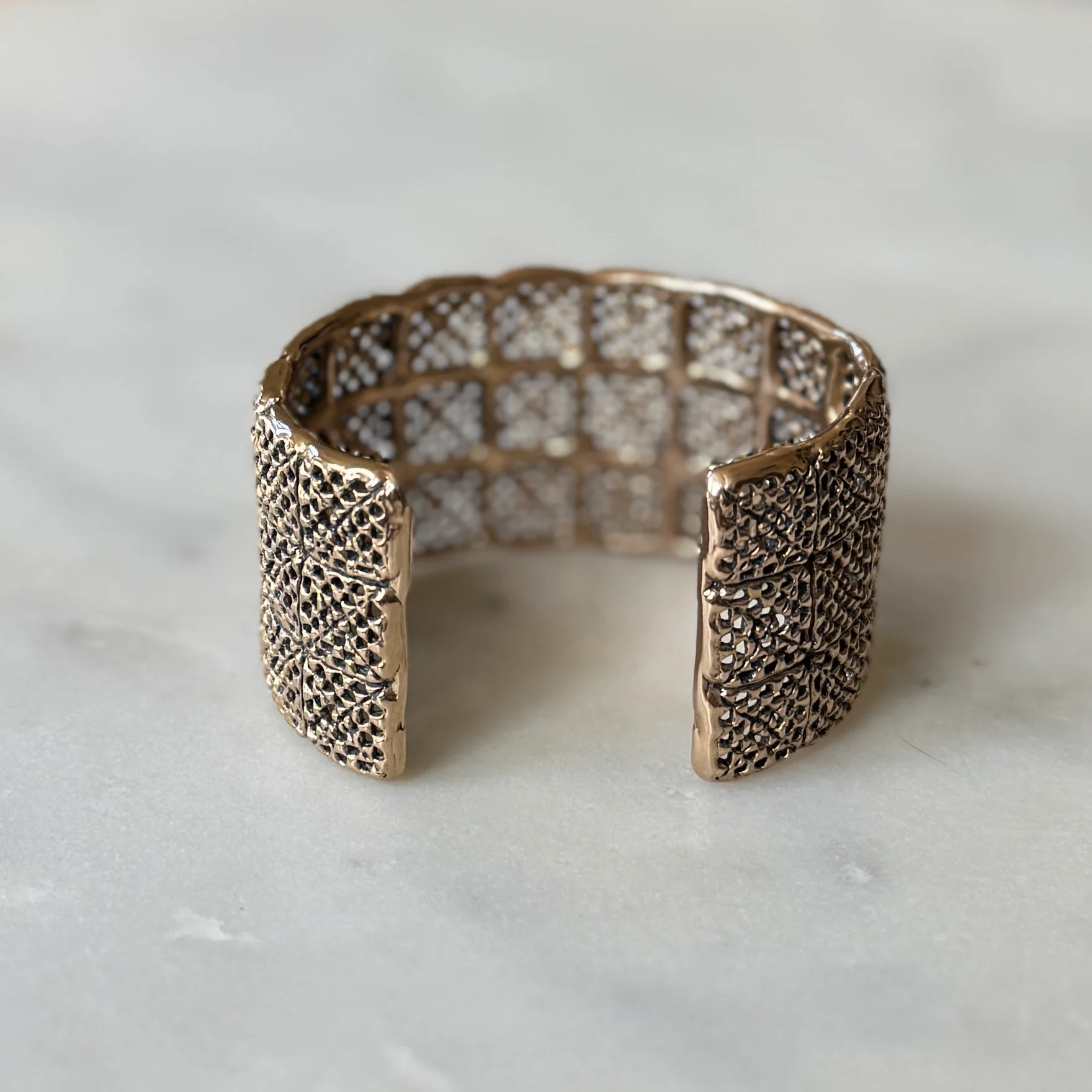 GRANNY SQUARE CUFF — THREE ROW - Image 6