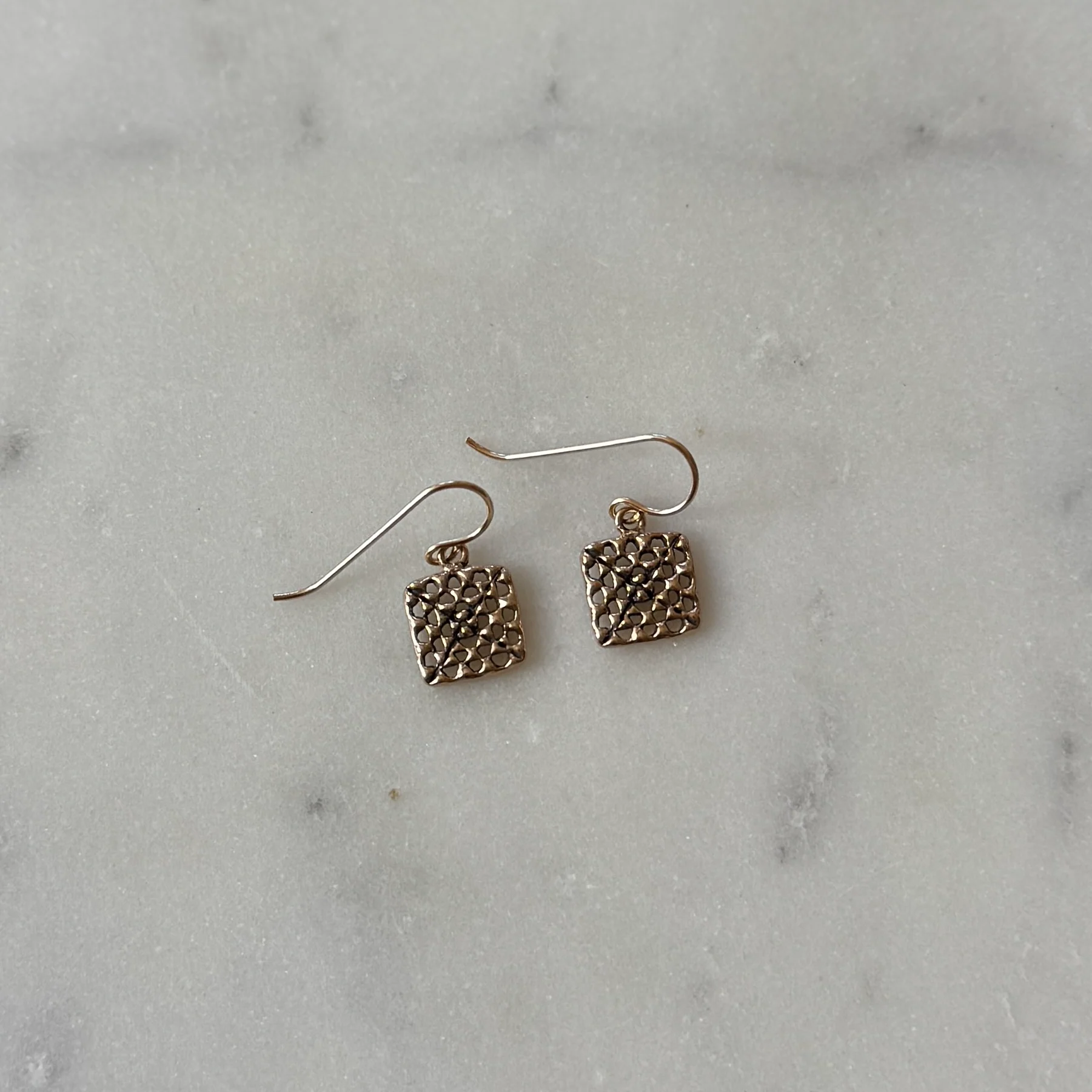 GRANNY SQUARE EARRINGS