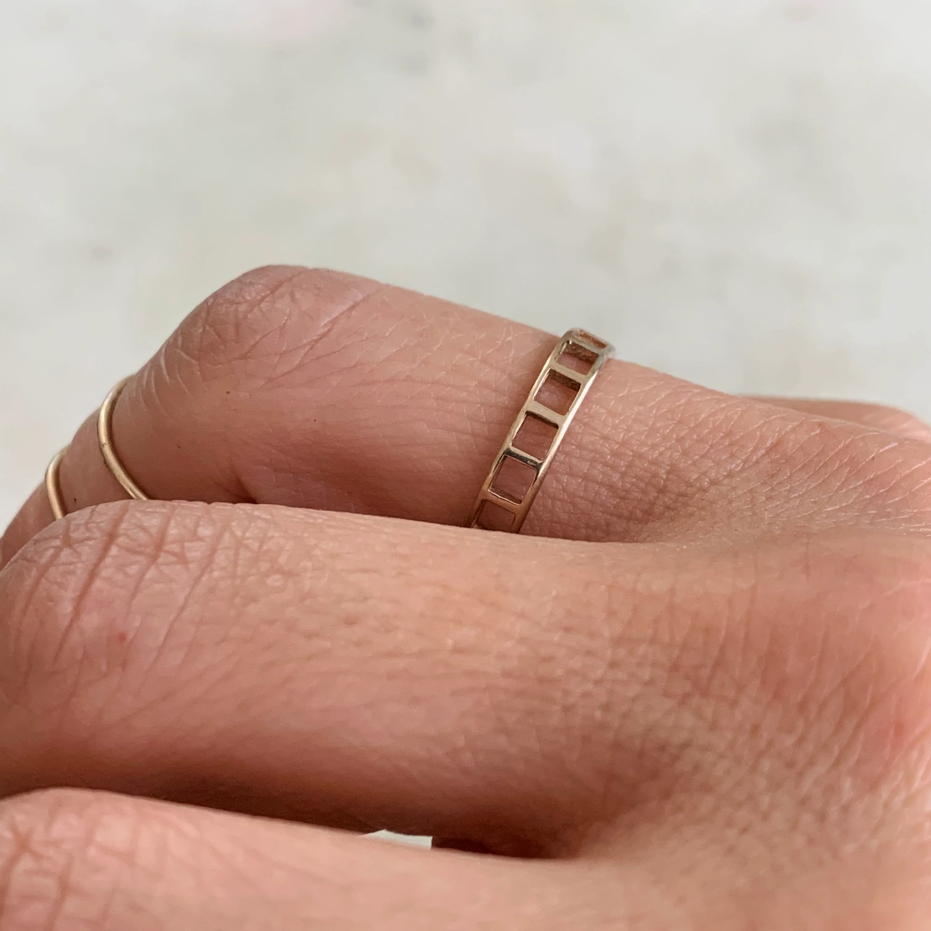 ARCHIVE — GRID RING — 1 ROW - Image 5