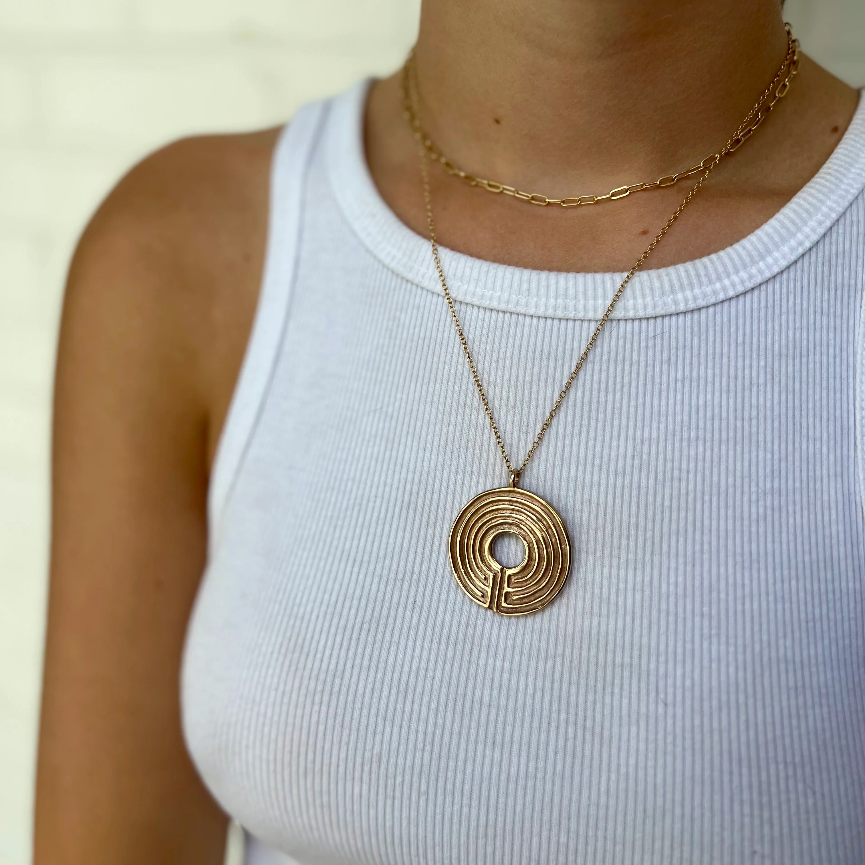 LABYRINTH PENDANT — LARGE - Image 2