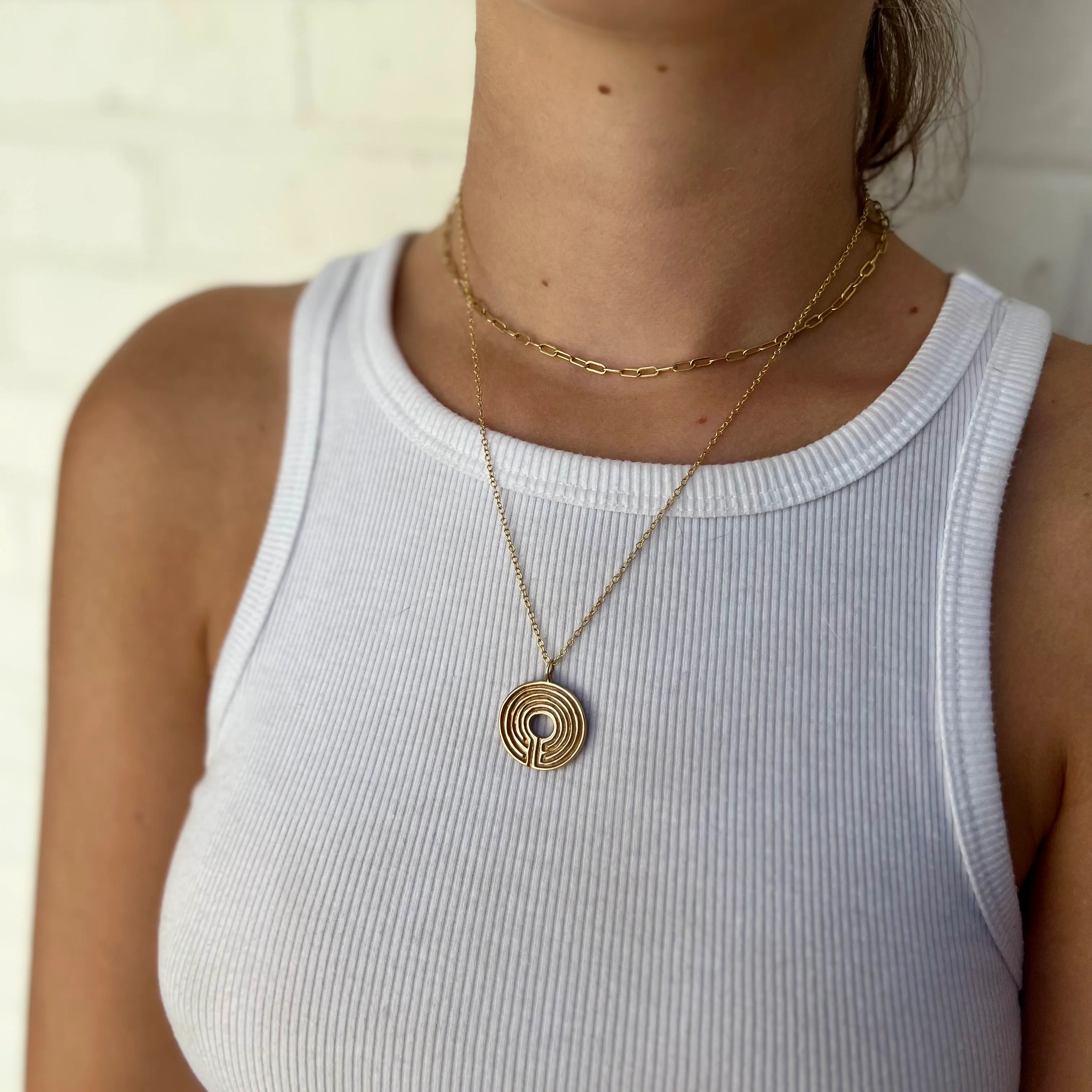 LABYRINTH PENDANT — SMALL - Image 4
