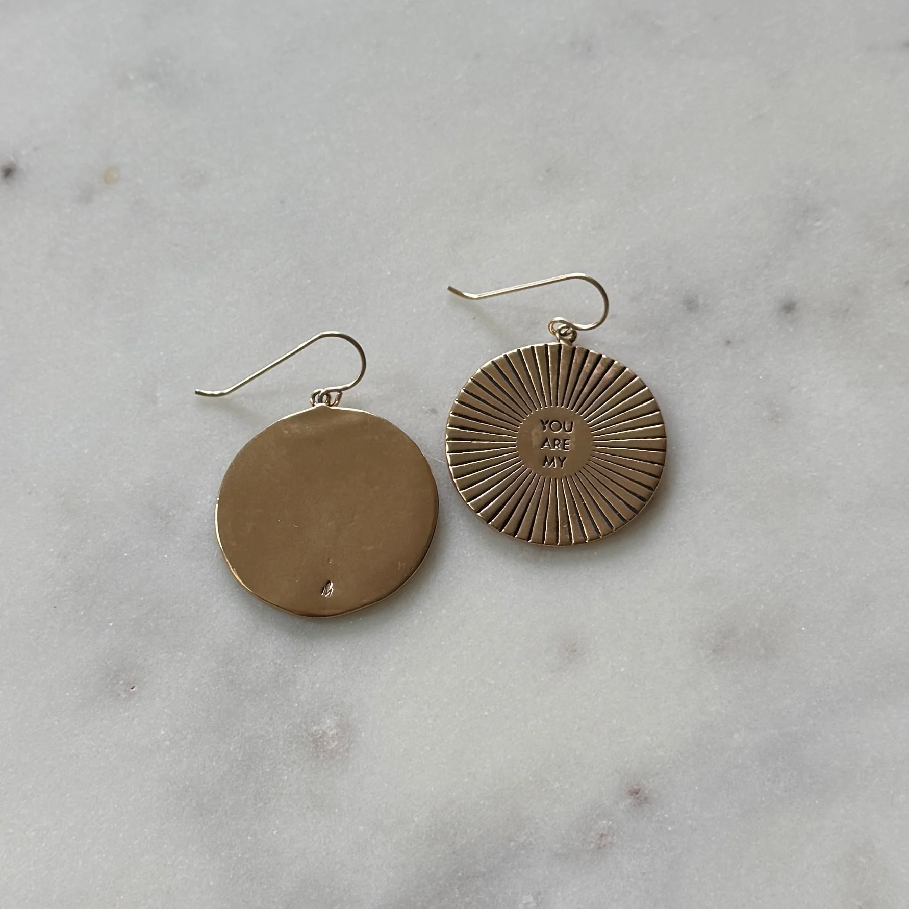 ARCHIVE — YOU ARE MY SUNSHINE EARRINGS — LARGE - Image 4