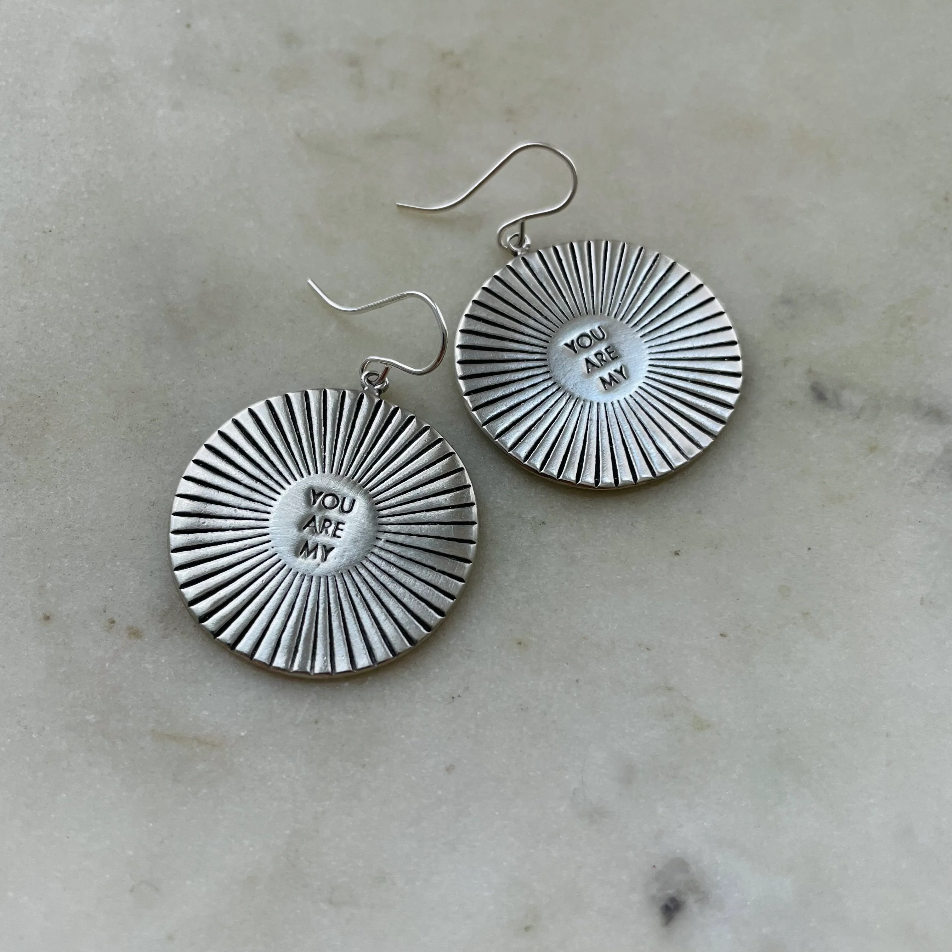 ARCHIVE — YOU ARE MY SUNSHINE EARRINGS — LARGE - Image 5