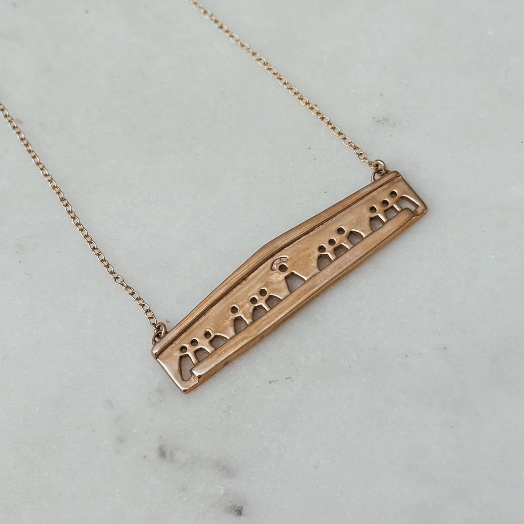 LAST SUPPER BAR NECKLACE - Image 3