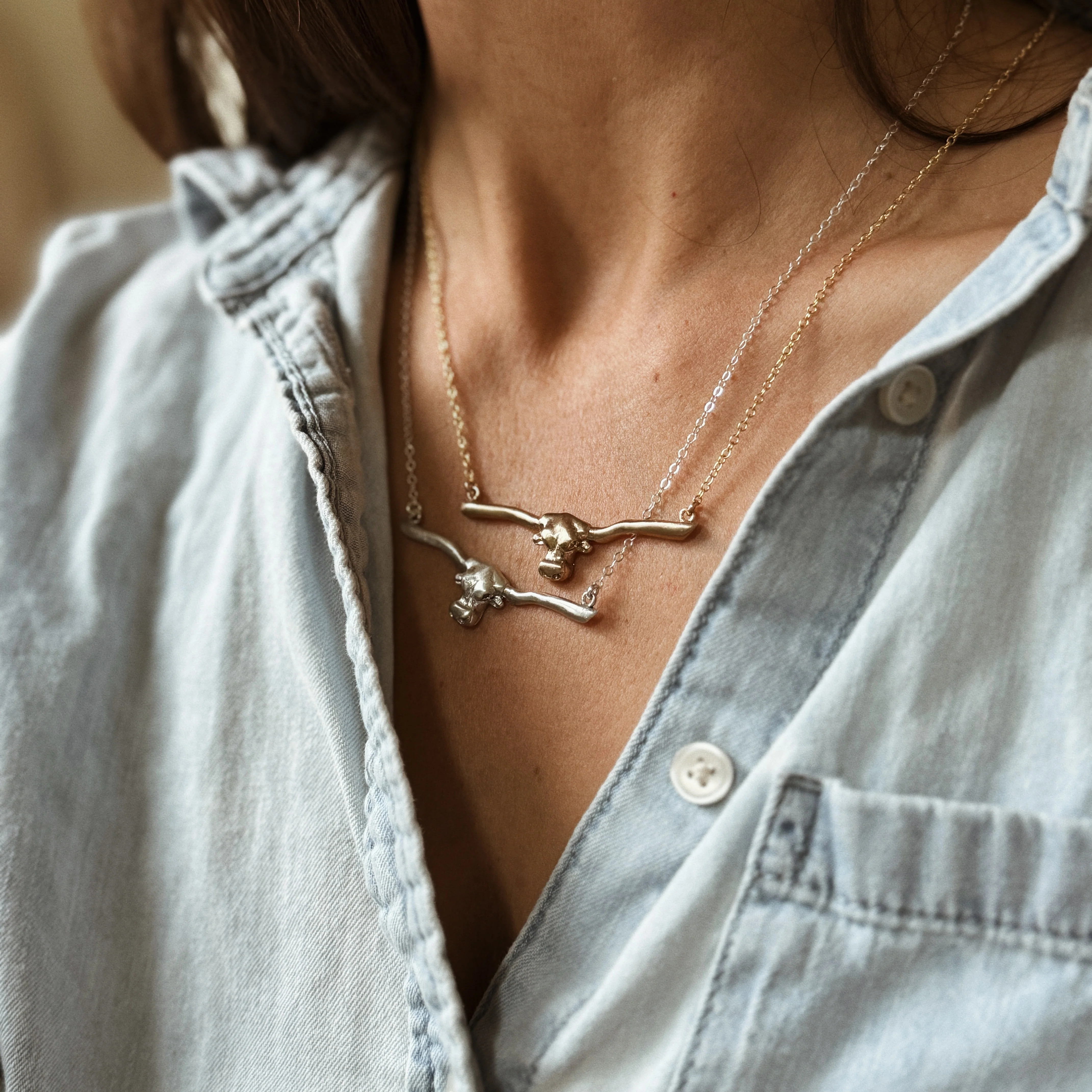 LONGHORN BAR NECKLACE - Image 10