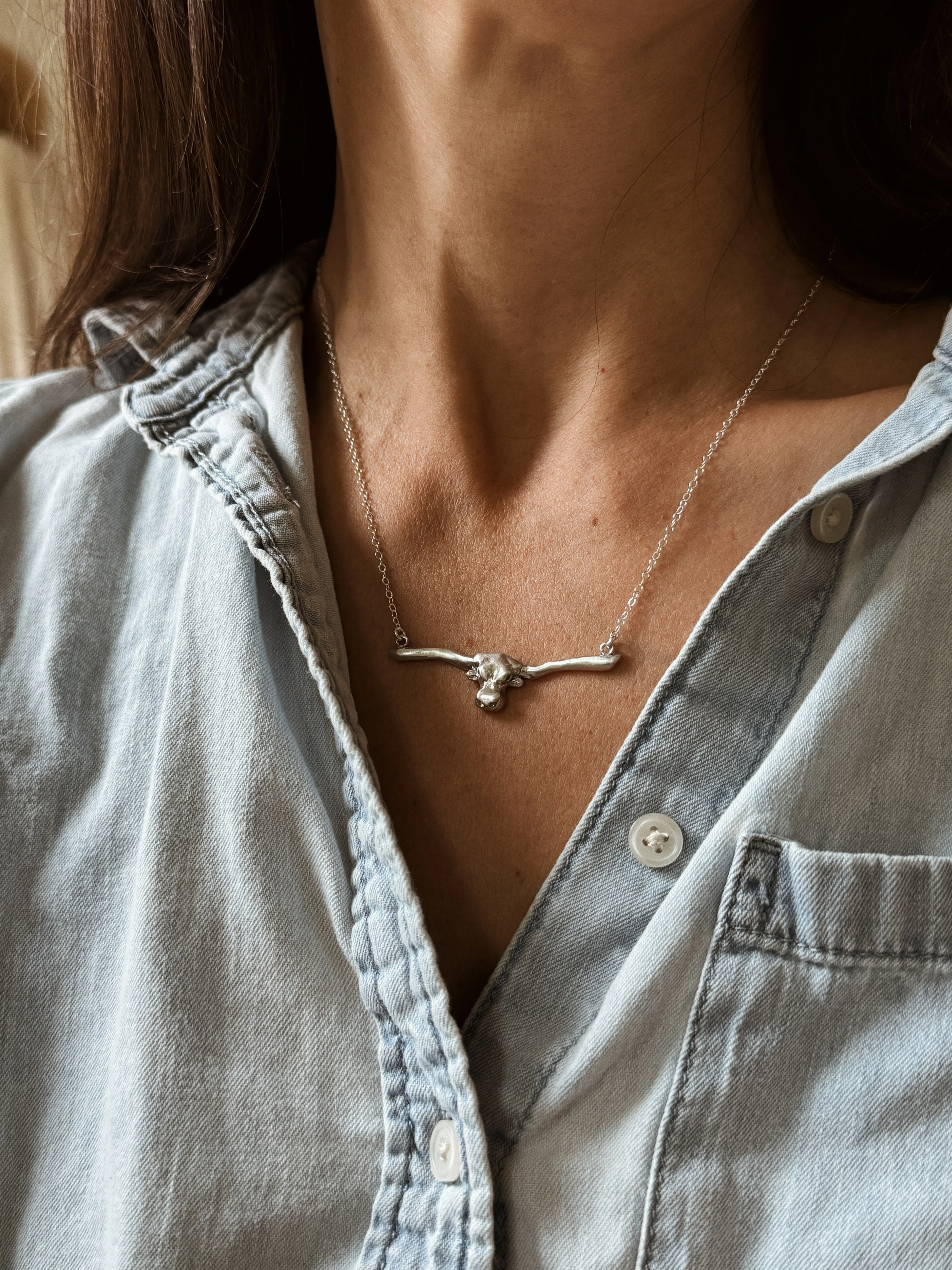 LONGHORN BAR NECKLACE - Image 9