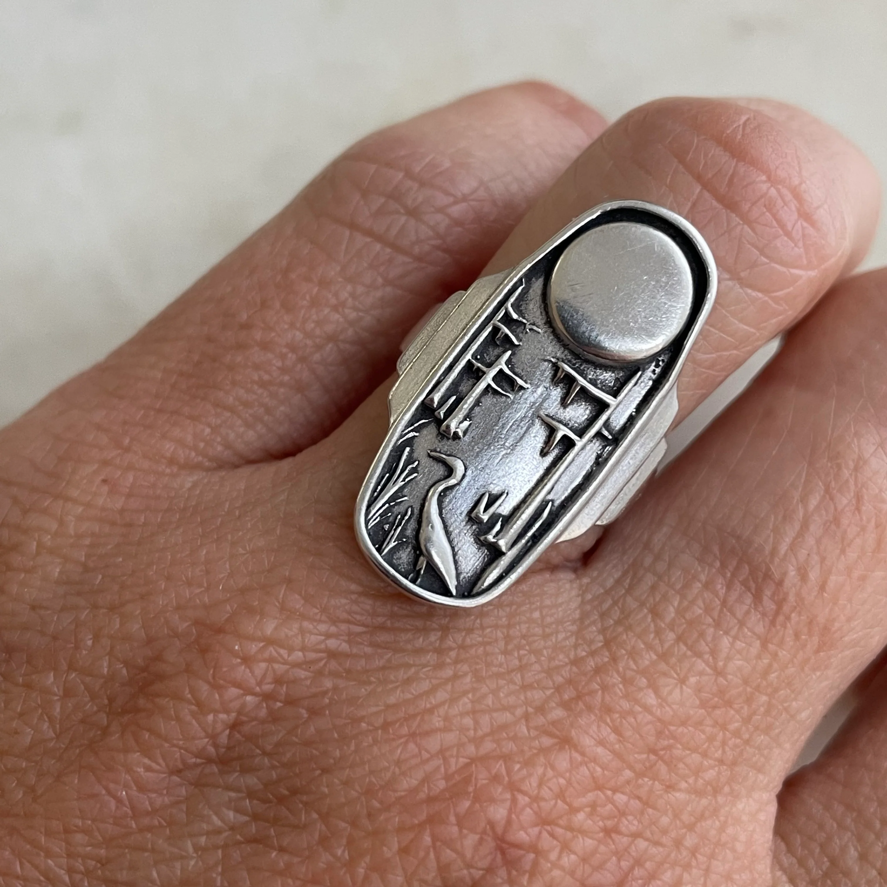 LOUISIANA WILD STATEMENT RING - Image 13