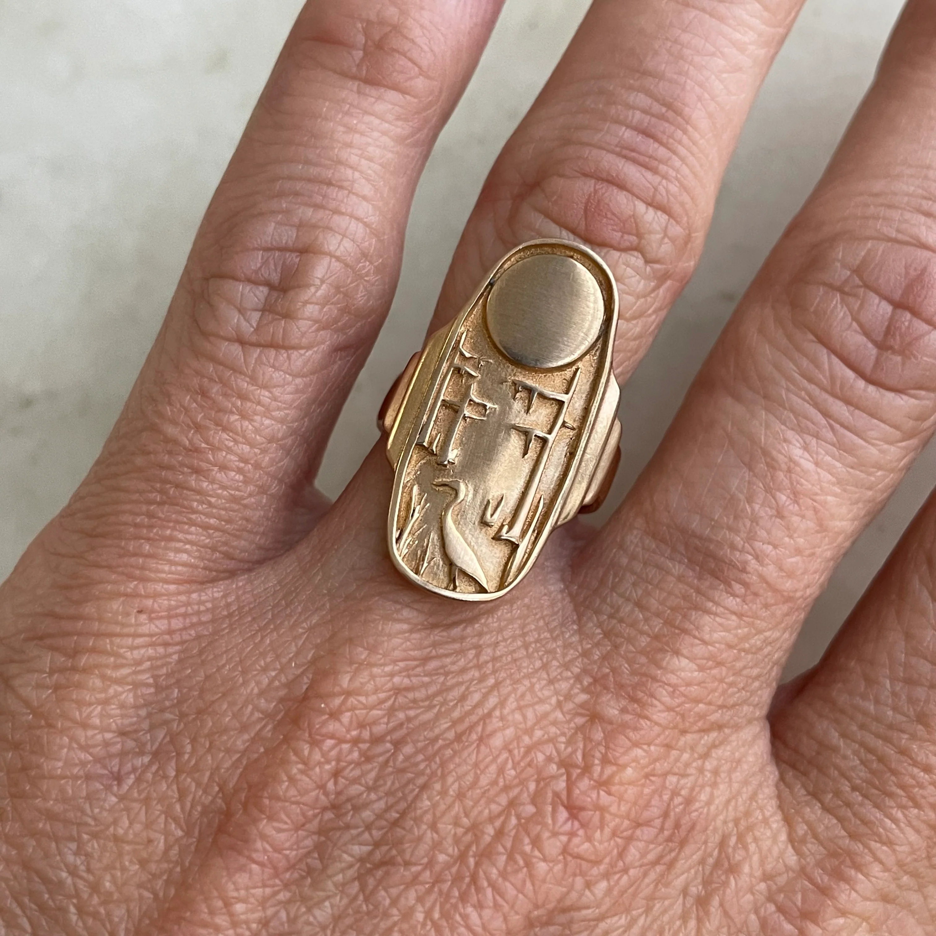 LOUISIANA WILD STATEMENT RING - Image 2