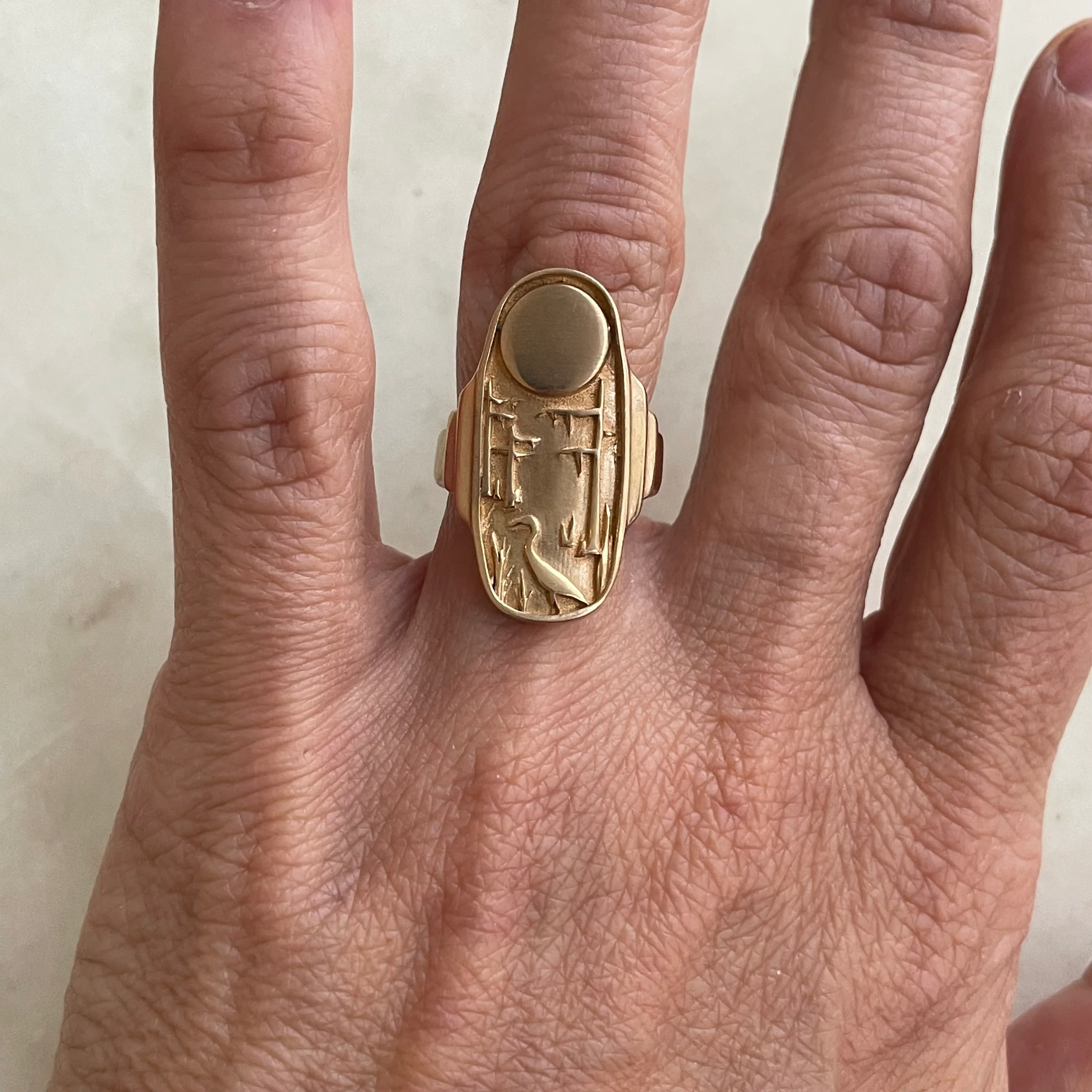 LOUISIANA WILD STATEMENT RING - Image 5