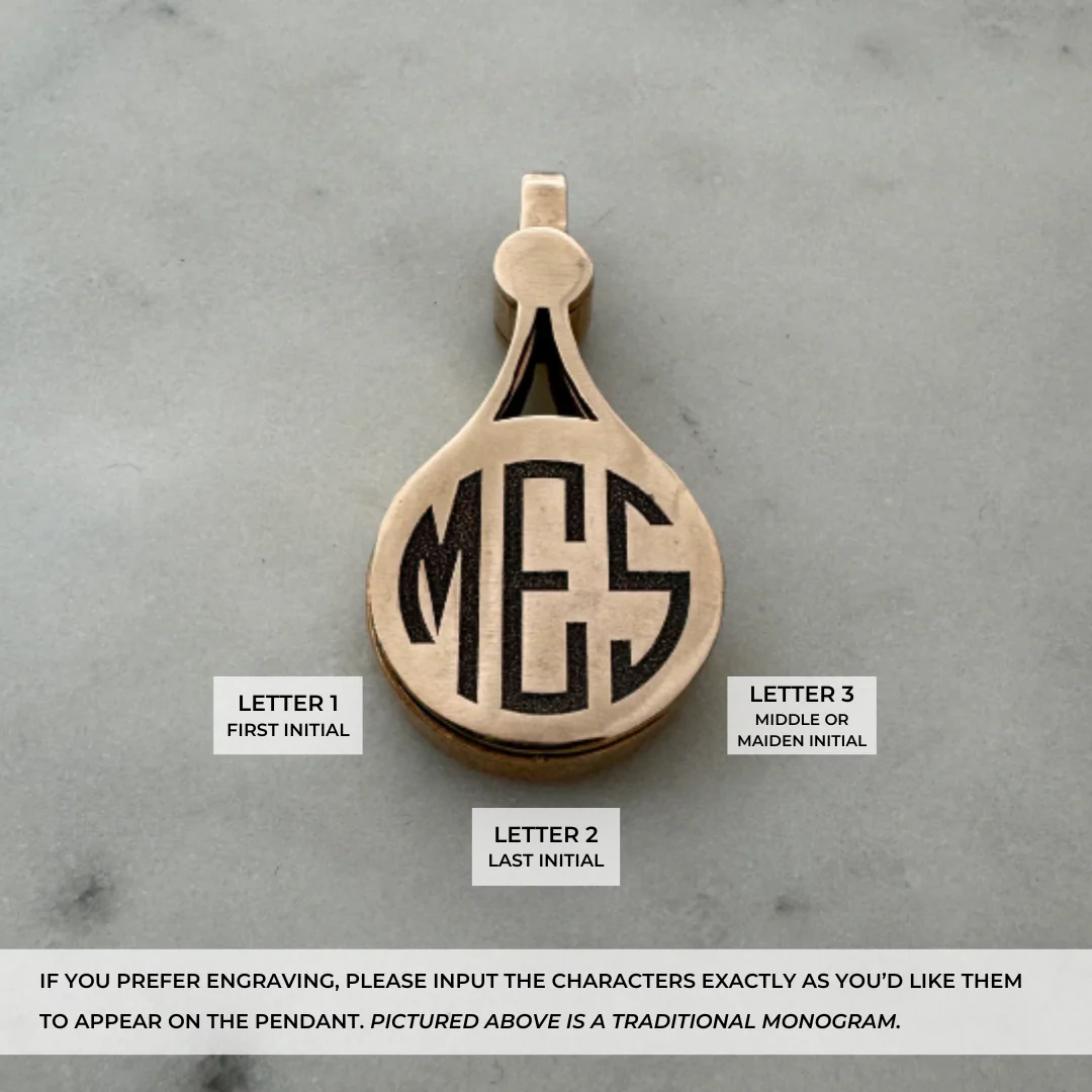 LOUPE  PENDANT— ENGRAVE - Image 3