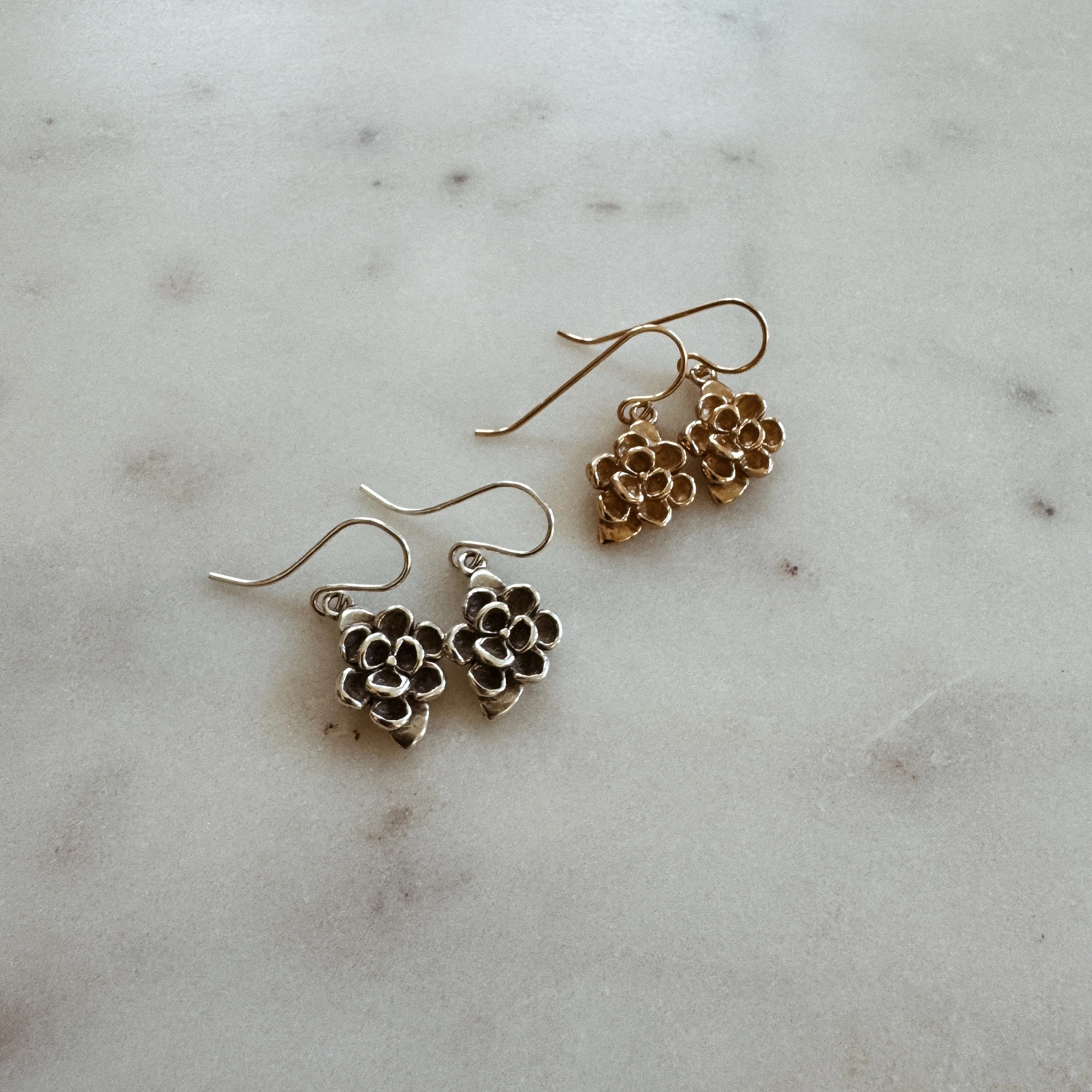 MAGNOLIA EARRINGS — SMALL - Image 4