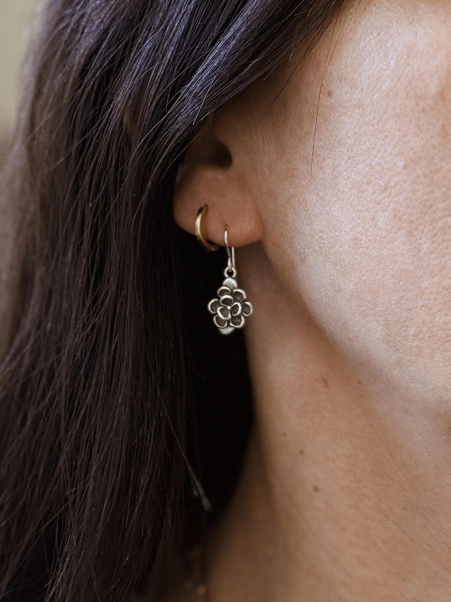 MAGNOLIA EARRINGS — SMALL - Image 8