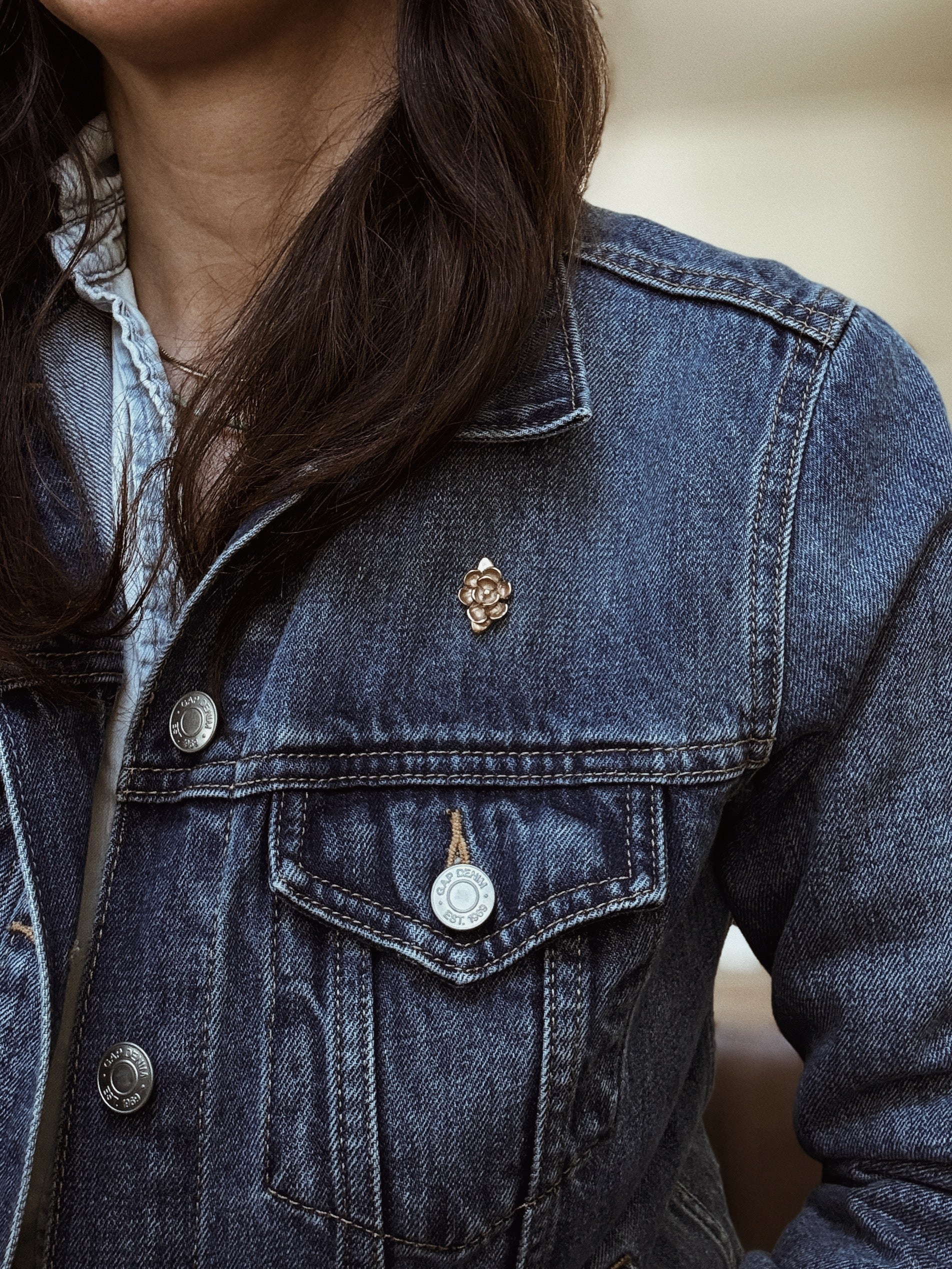 MAGNOLIA TIE/LAPEL PIN - Image 5