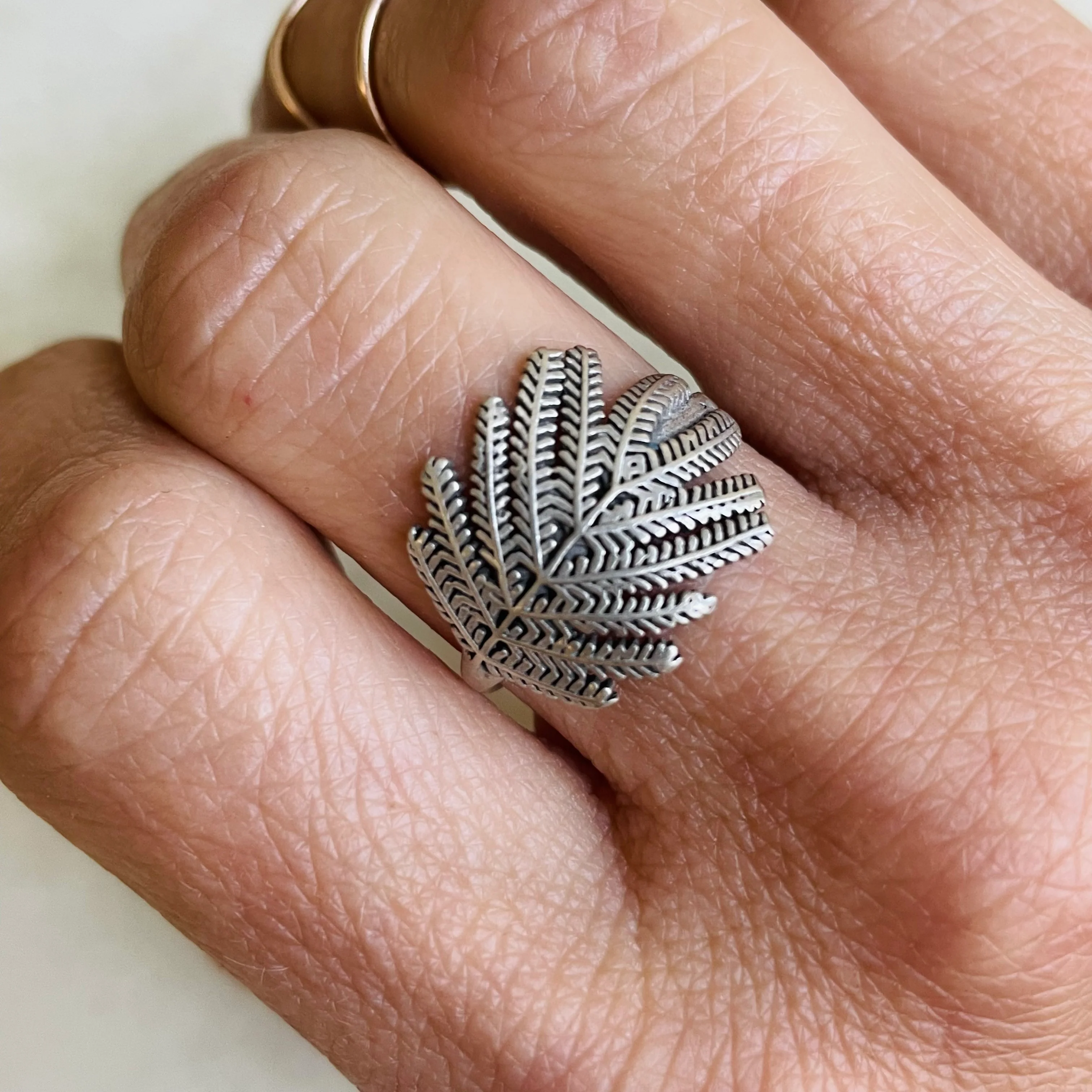 MIMOSA LEAF RING - Image 13