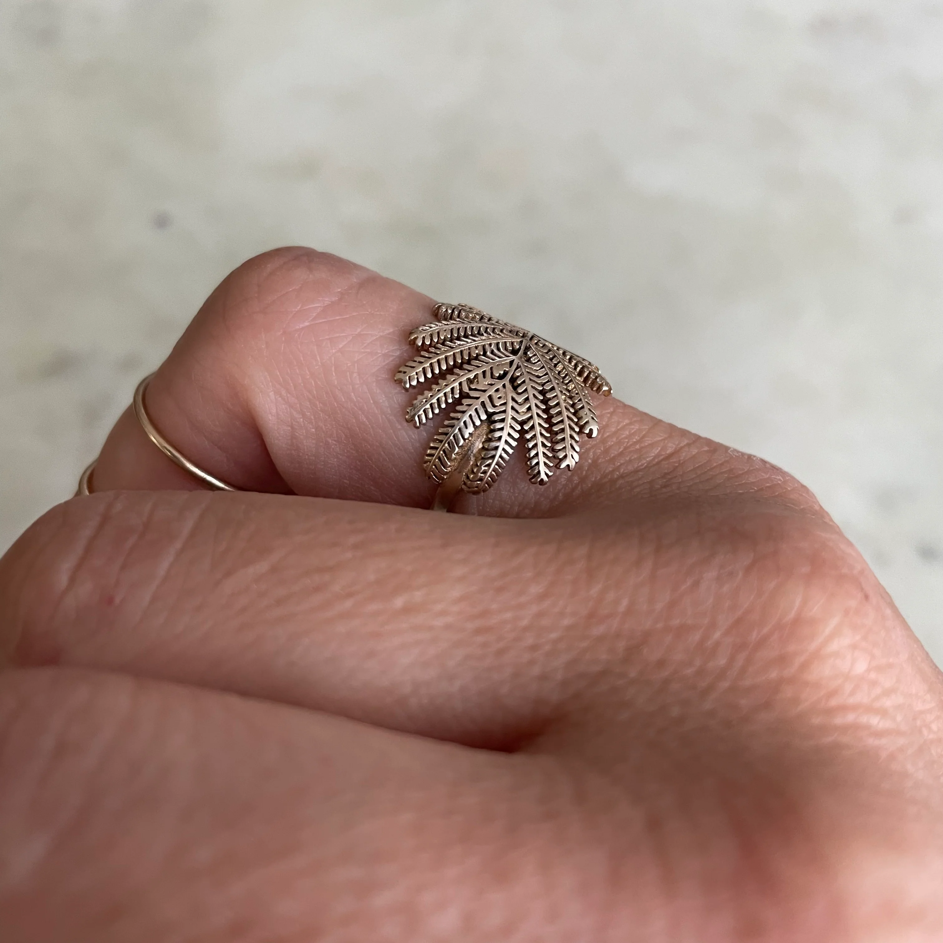 MIMOSA LEAF RING - Image 8