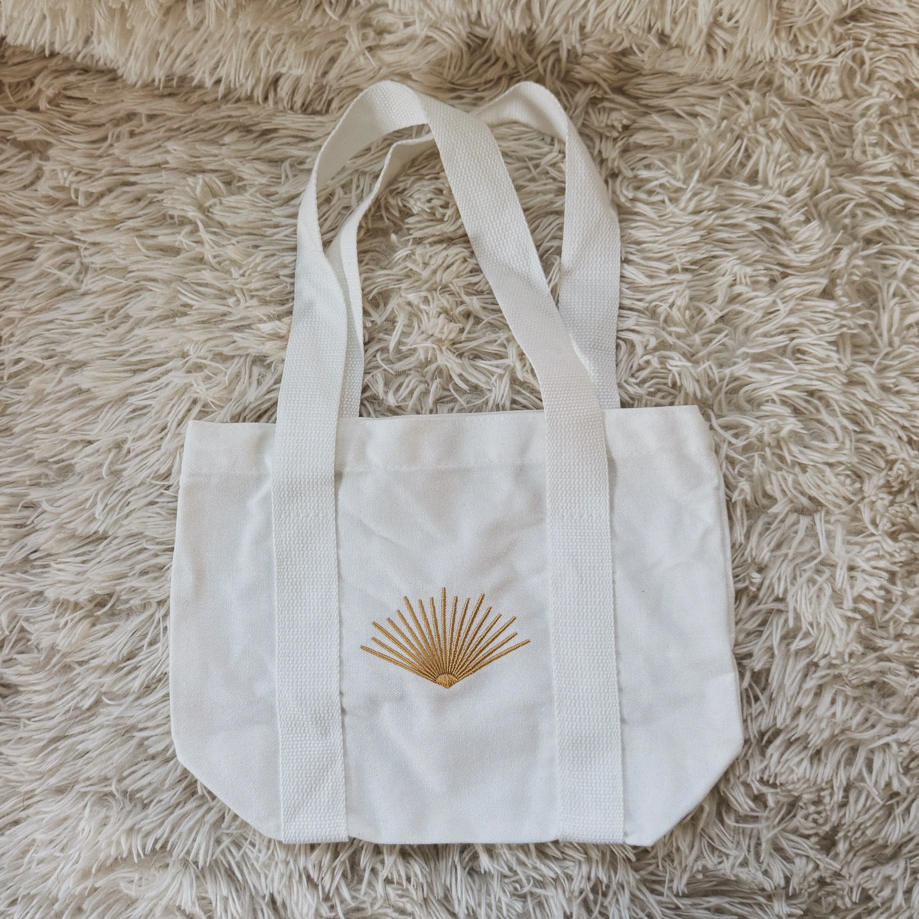 MINI MIMOSA CANVAS TOTE