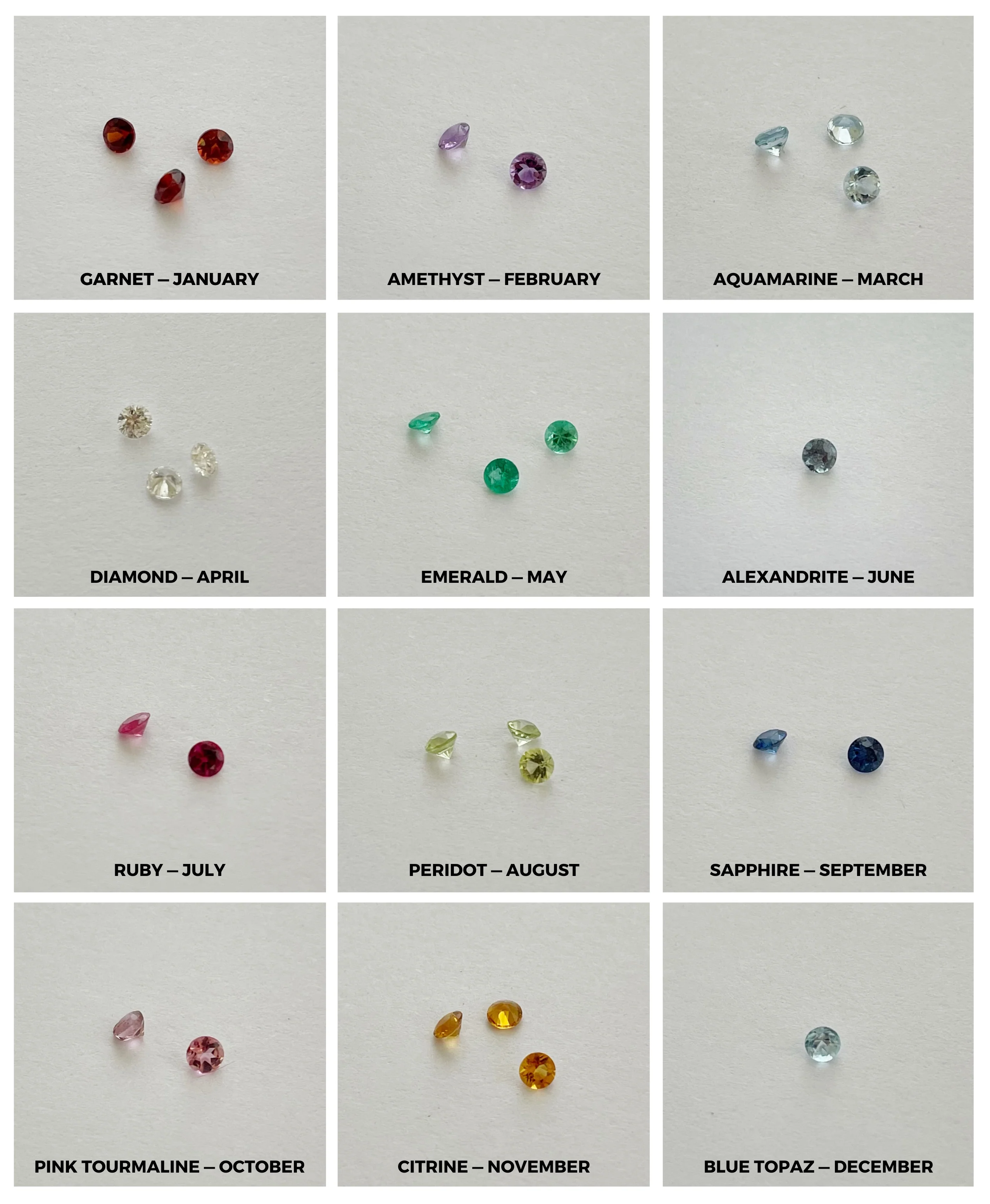 ARCHIVE — MINIMAL CIRCLE STONE RING - Image 3