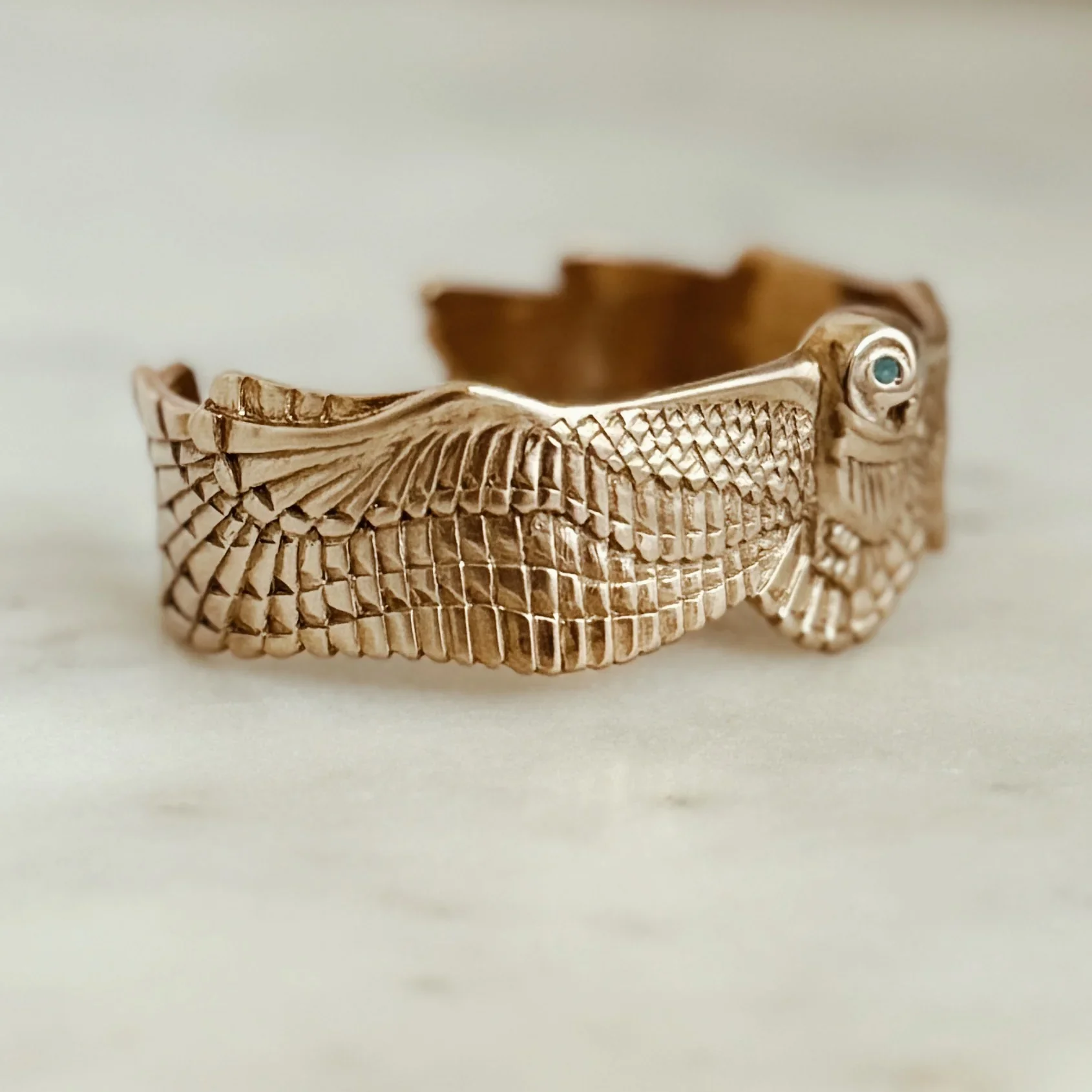 OWL CUFF + TURQUOISE EYES - Image 3