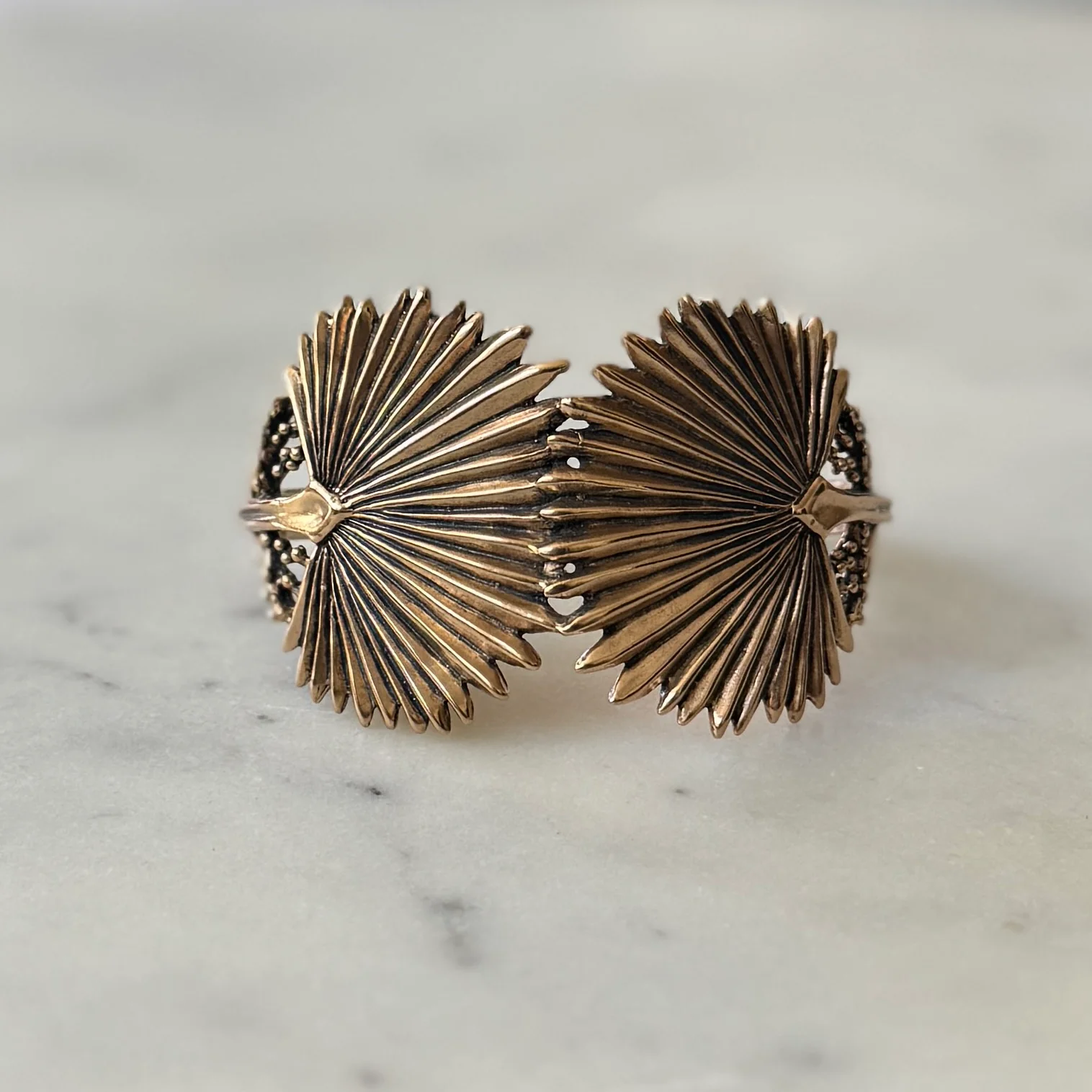 PALMETTO LEAF CUFF