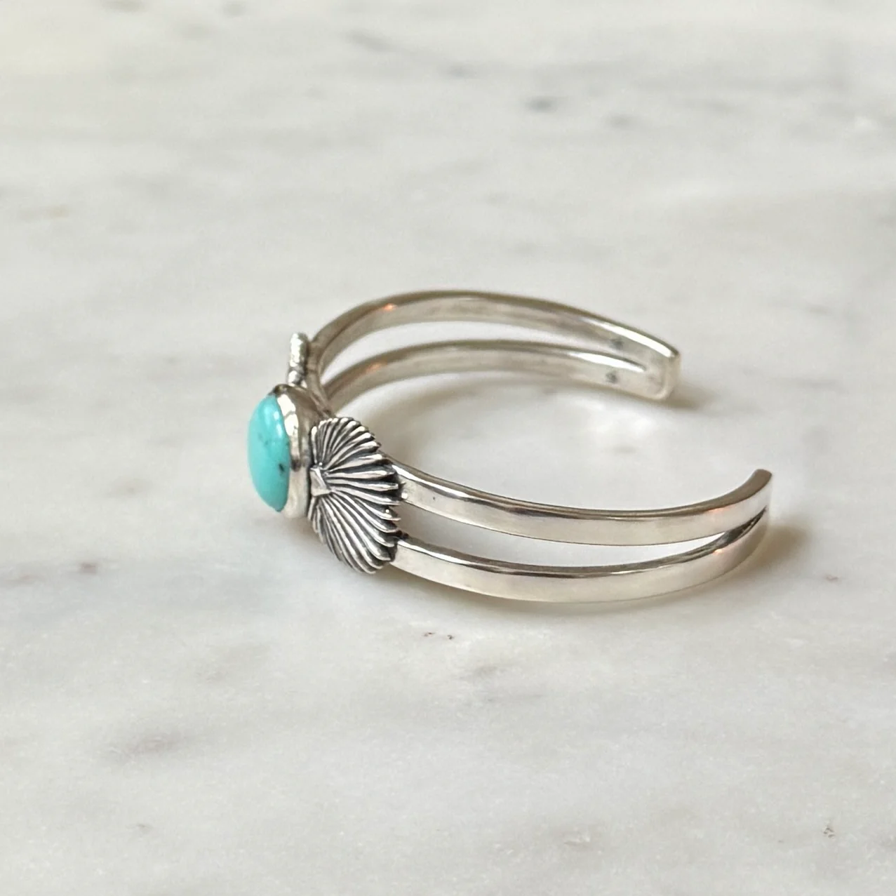 PALMETTO LEAF CUFF + TURQUOISE - Image 11